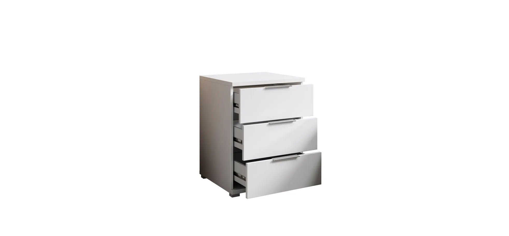 Nachtkommode, Weiß - MyStyle 3057