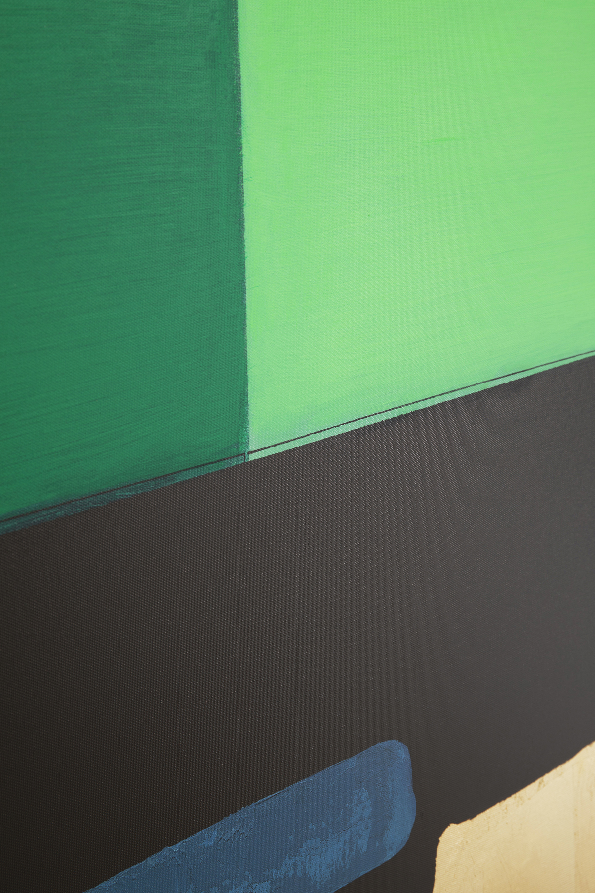 Gerahmtes Bild Abstract, grün - Bilder