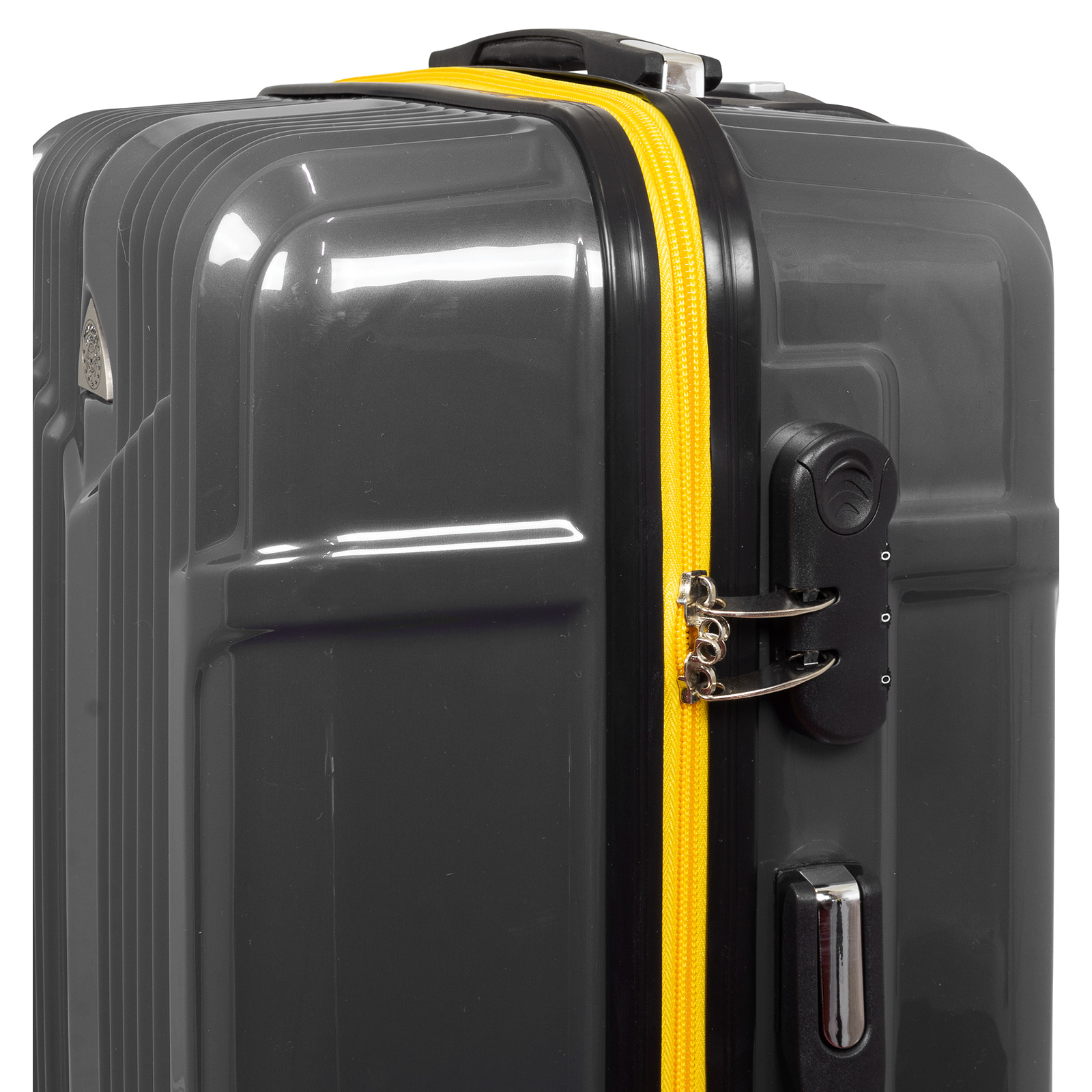 Koffer Daytona, groß - ca. 78x50x28cm, Doppelräder, anthrazit