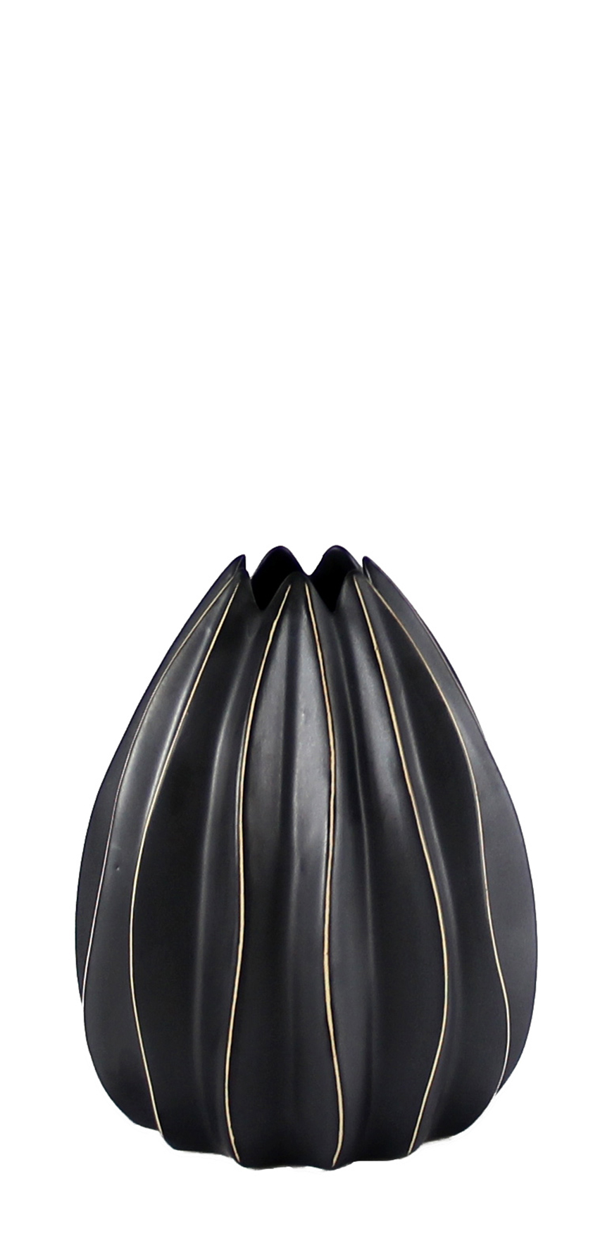 Vase Spero - graphite 14,5cm Ø, 18,5cm Hoch