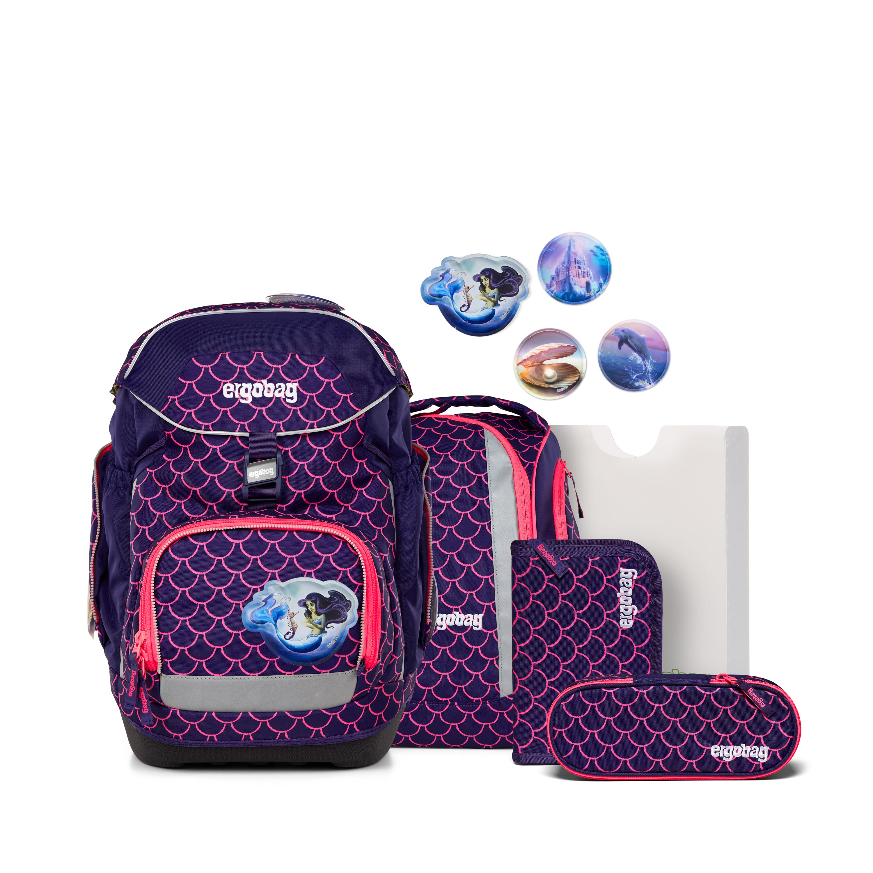 ergobag Schulrucksackset PerlentauchBär - pack (2026)