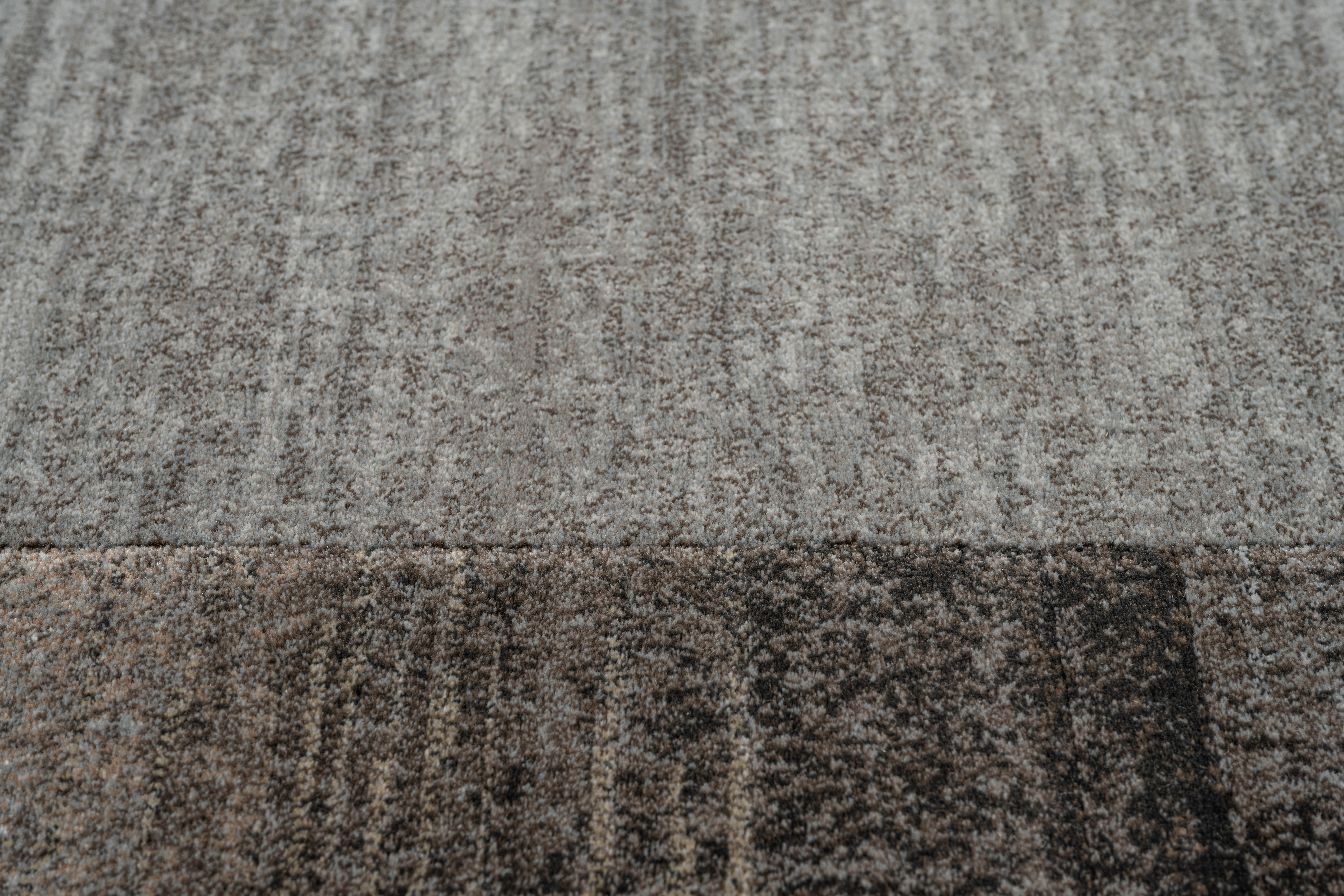 Webteppich, grau-braun, 160x230 cm - Rargentum