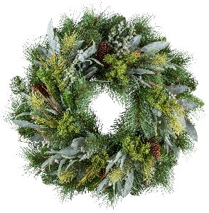 Tannenmixkranz - 68cm, grün