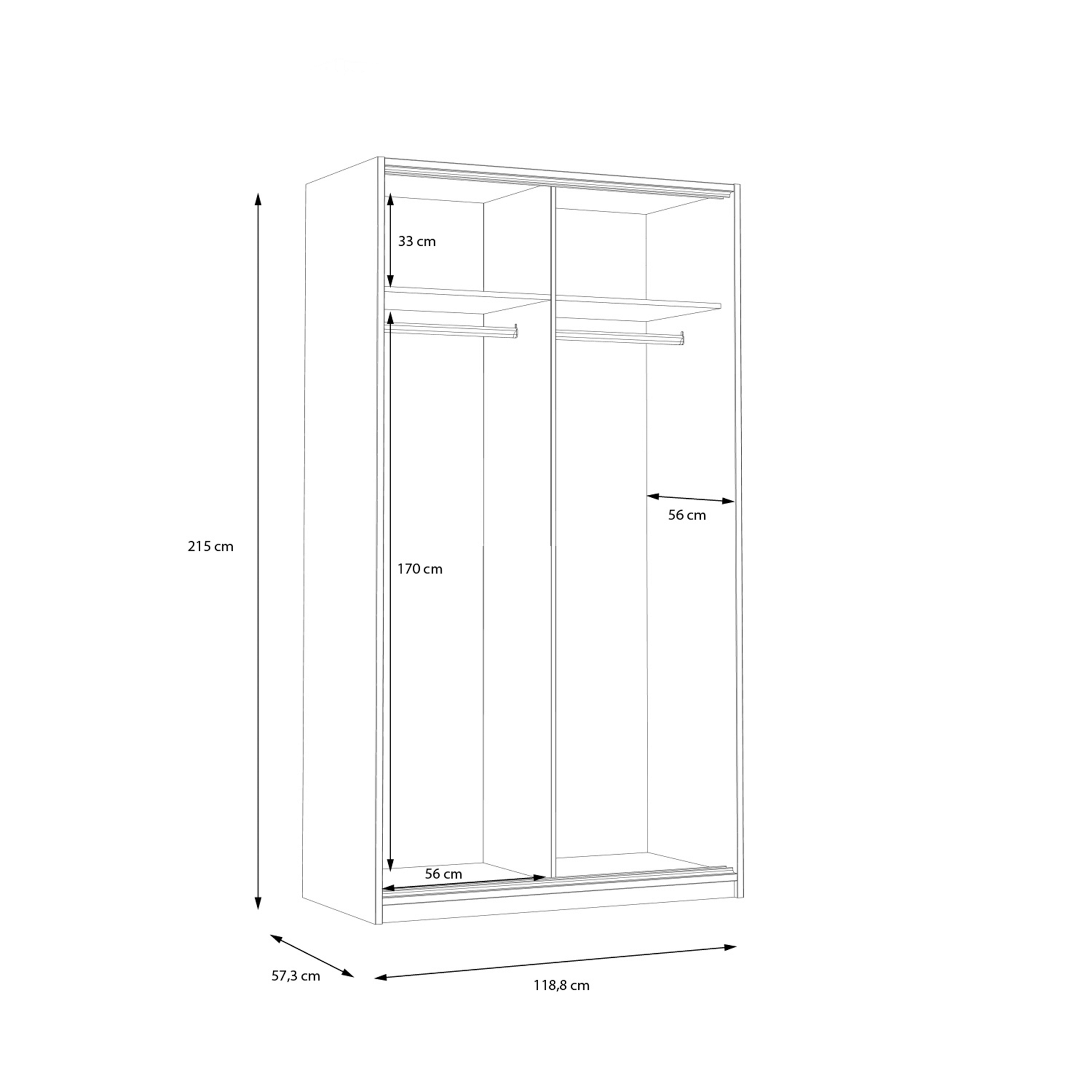 Kleiderschrank - MyStyle 3021