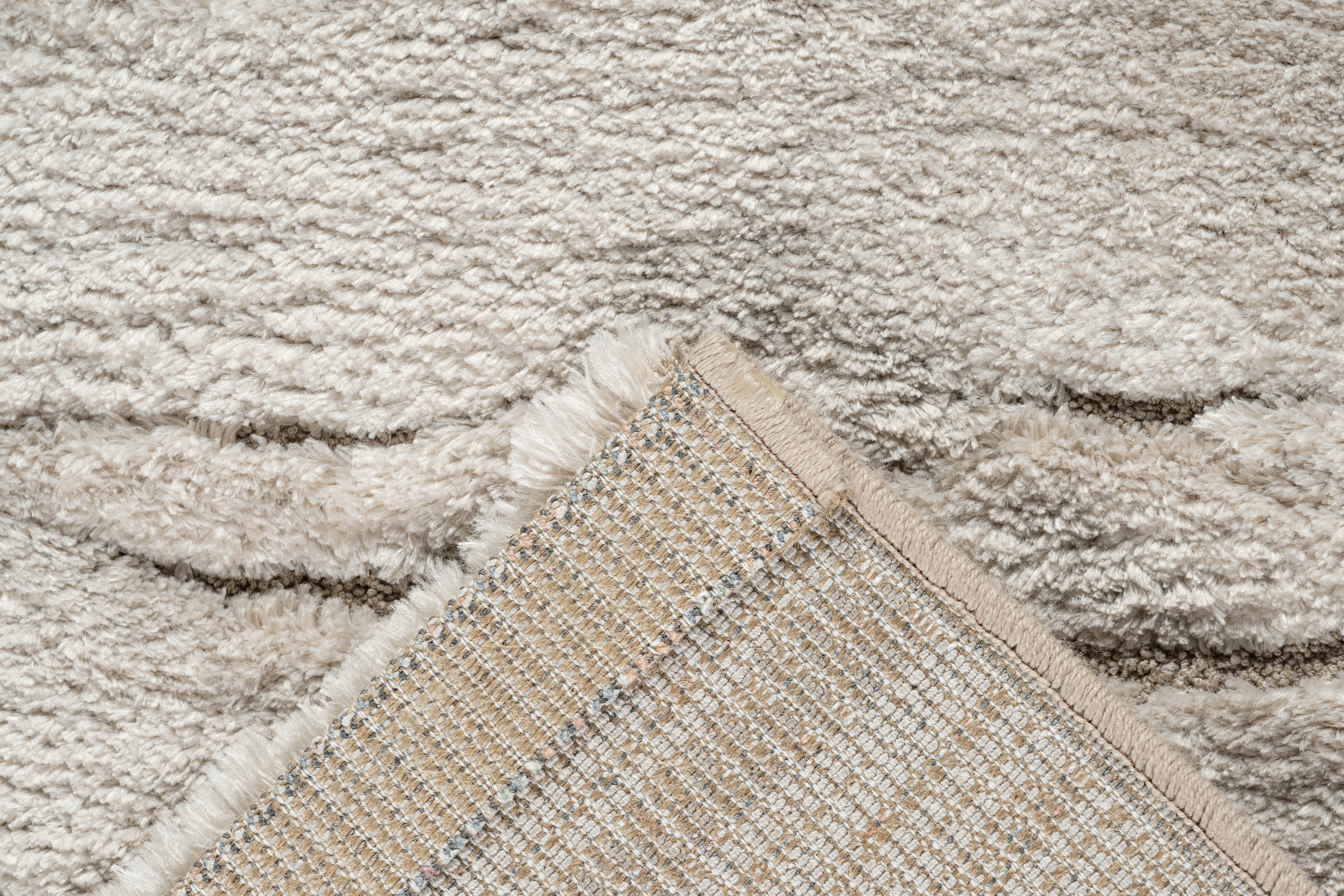 Webteppich, braun, 133x195 cm, rechteckig - Rimba