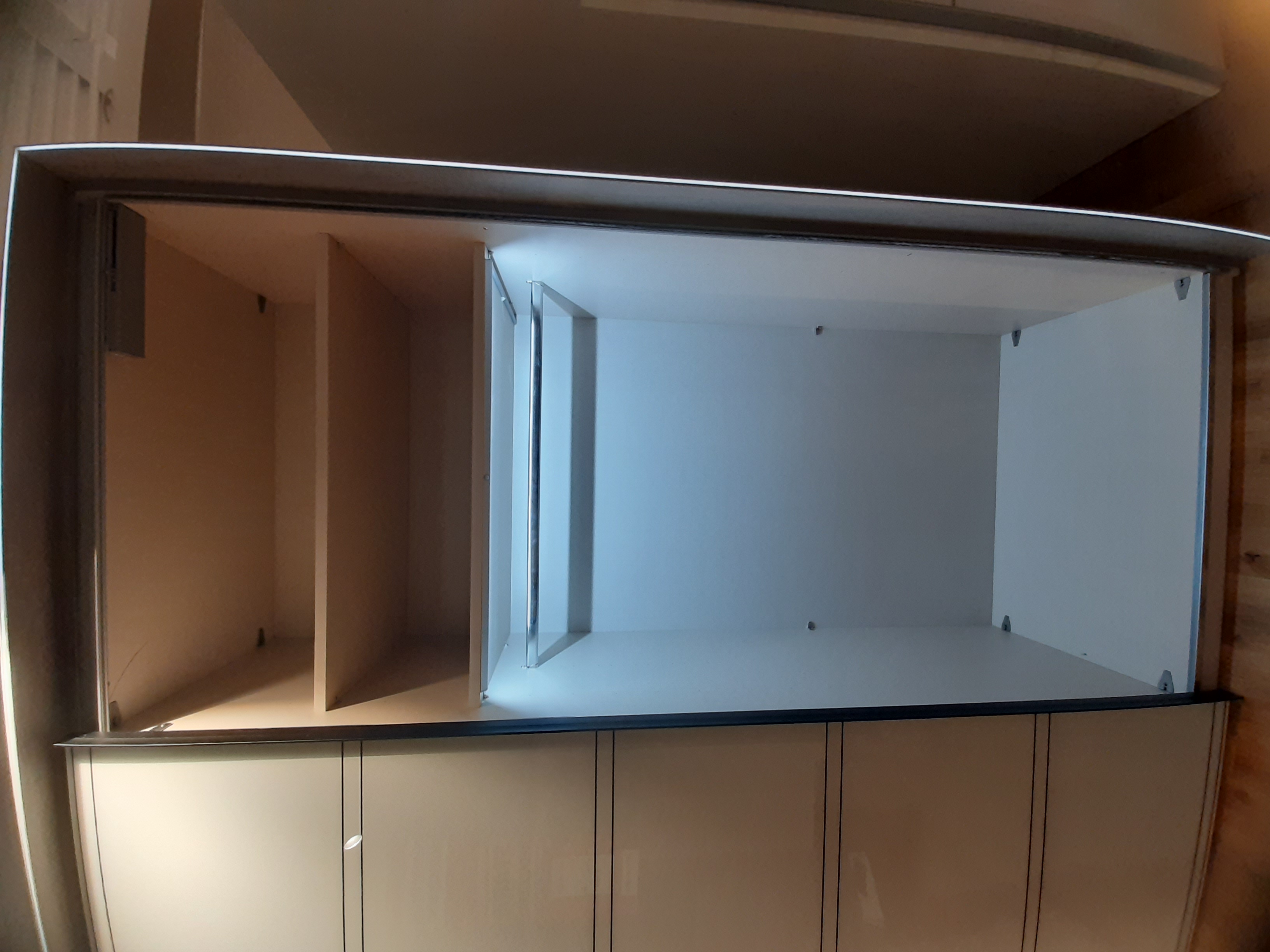Schwebetürenschrank, Dekor perlgrau - ARANGO