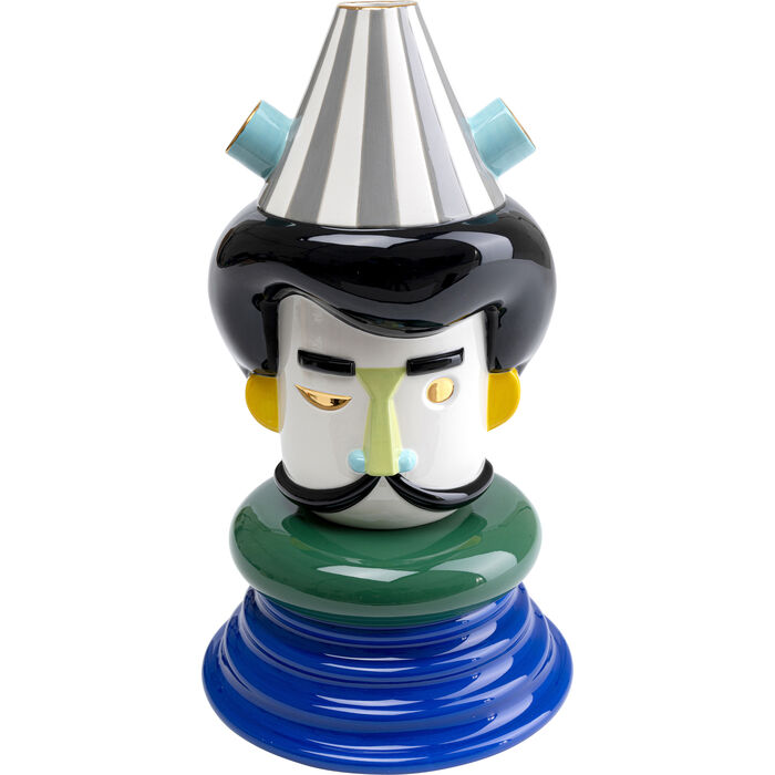 Deko Vase Puppet Boy, Kermaik Dolomit - Accessoires