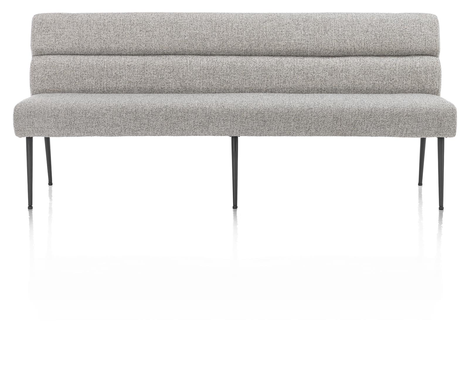 Bank, Grau, 200 cm breit - Jace