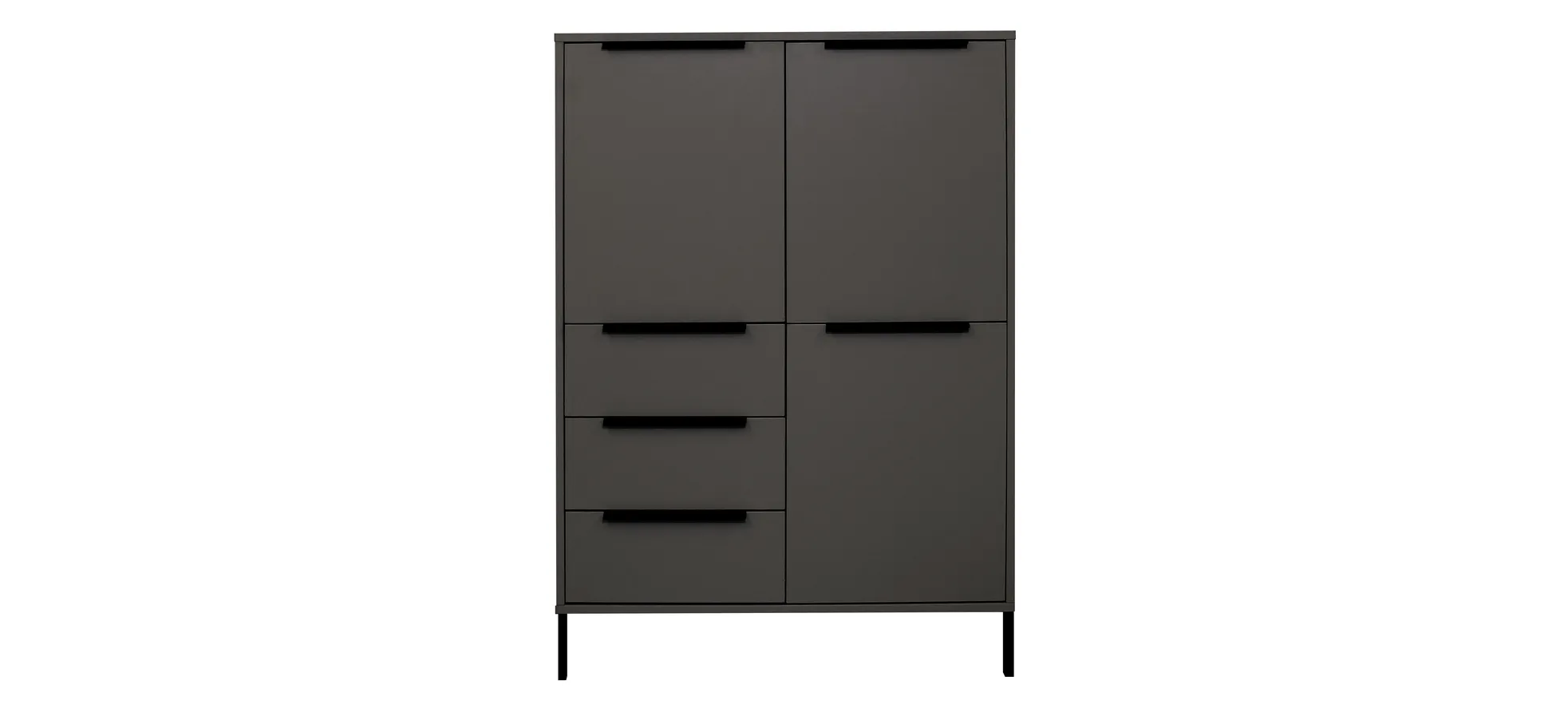 Highboard - Anthrazit 