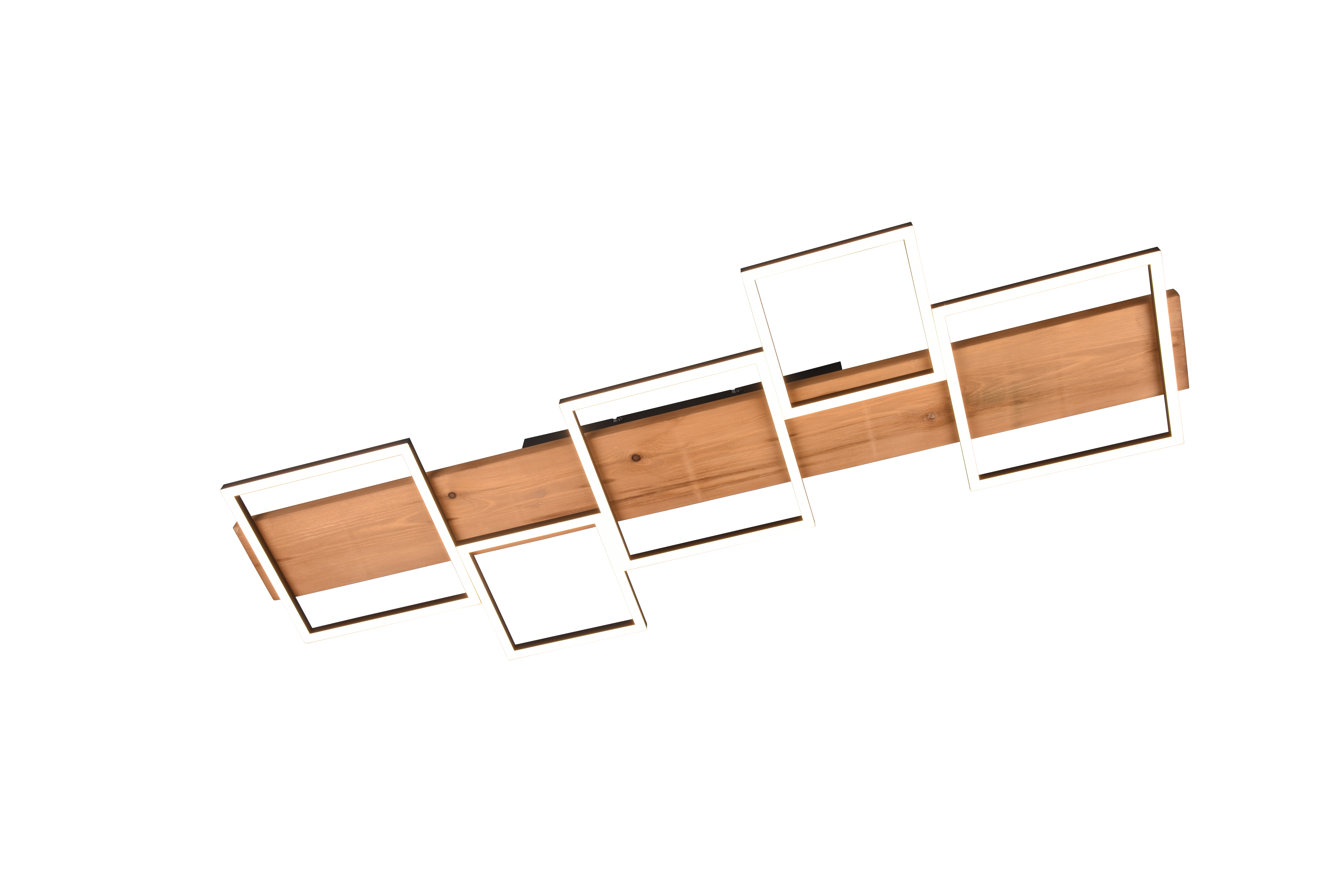 Deckenleuchte Harper - 1flg., Metall/schwarz matt,115x7,5x44,5cm