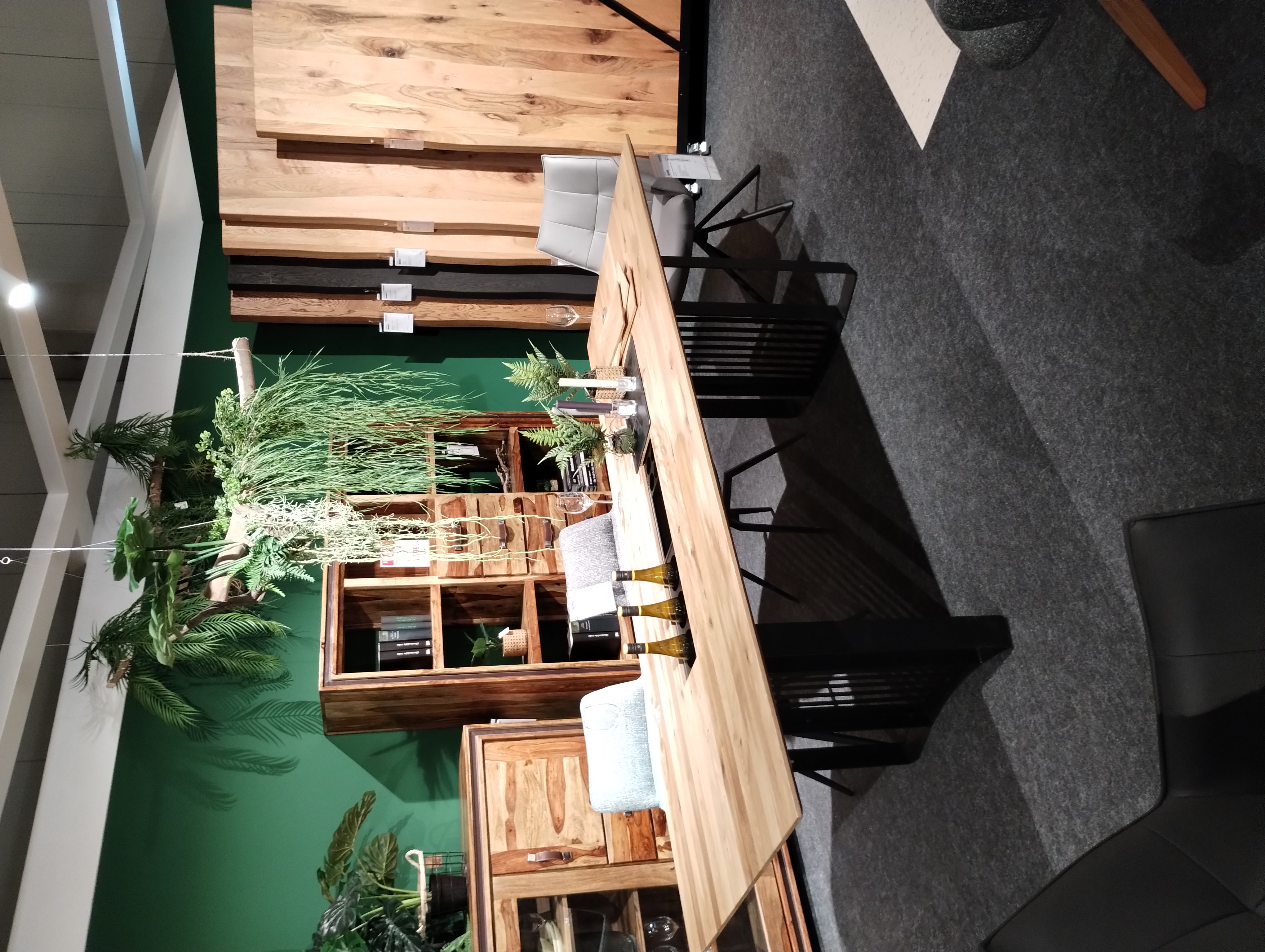 Esstisch, Gestell metall schwarz  - MyStyle 4001