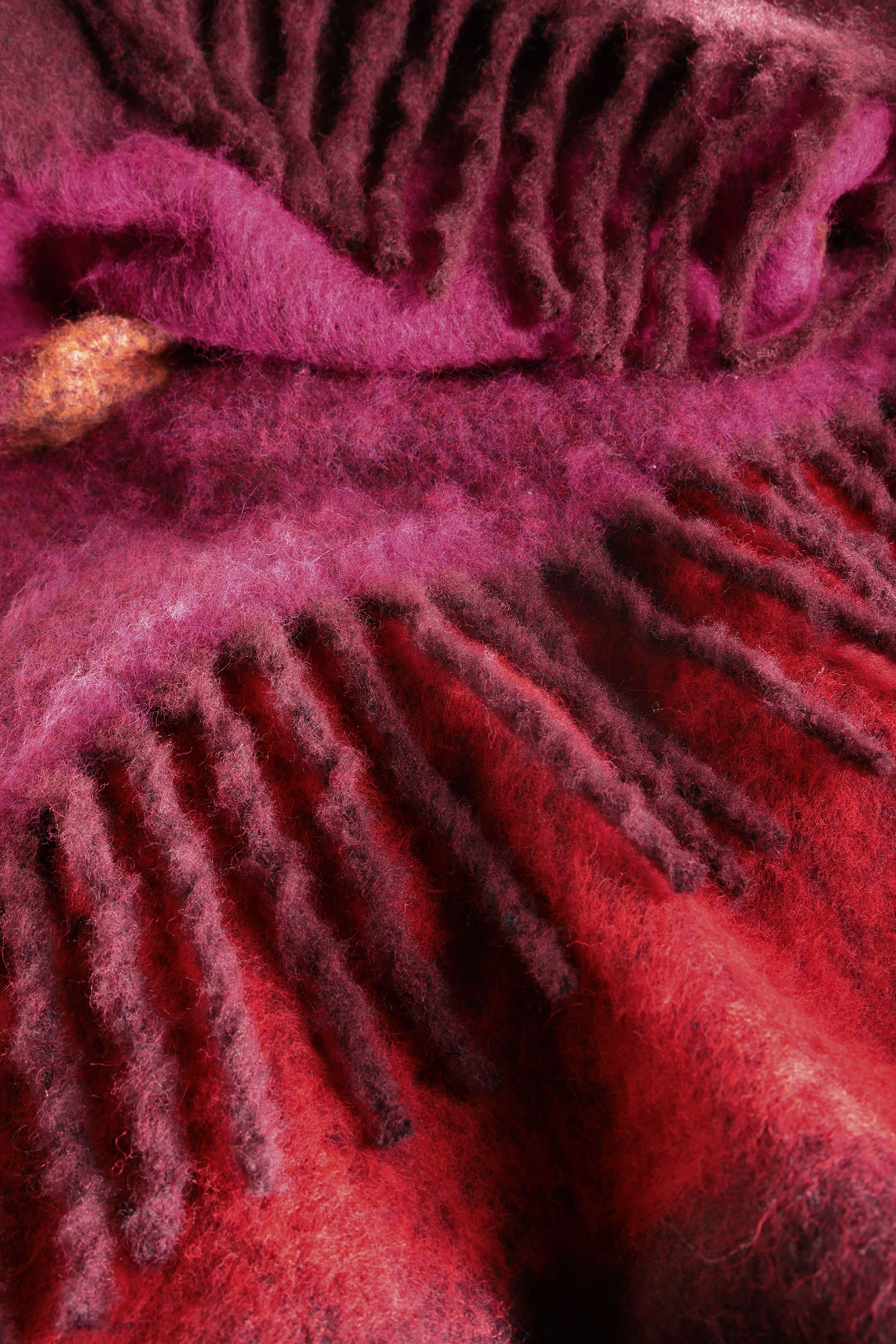 Plaid Mohair Look - 130 x 190 cm