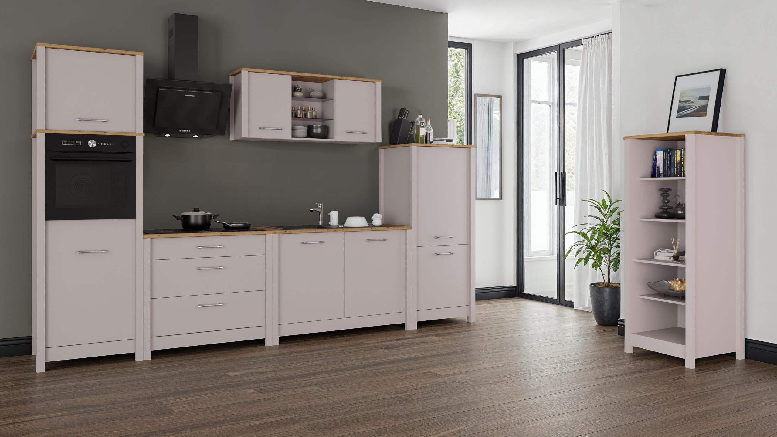 Hängeschrank, Kaschmir/Artisan Eiche - MyStyle 9004