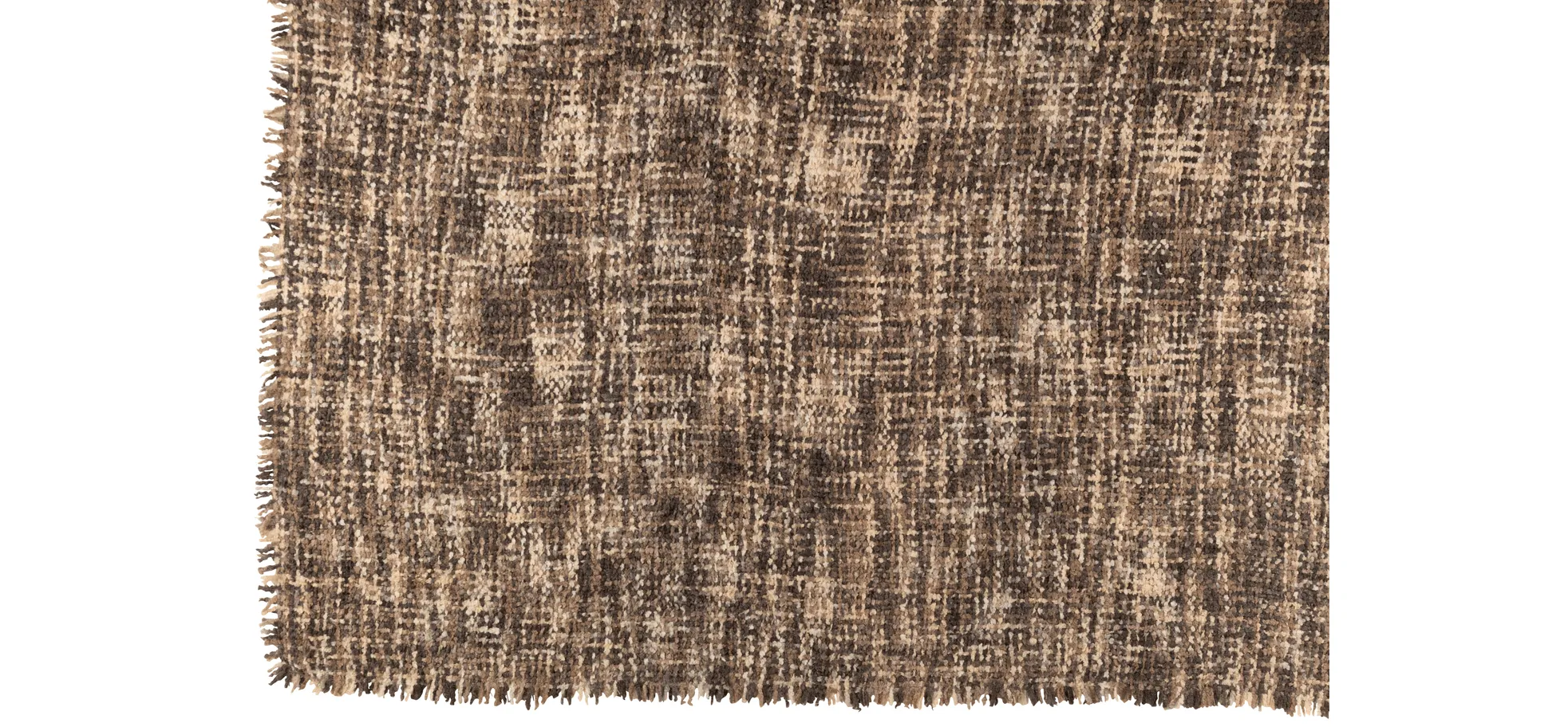 Plaid - BL ca. 130x180 cm, Braun/Beige