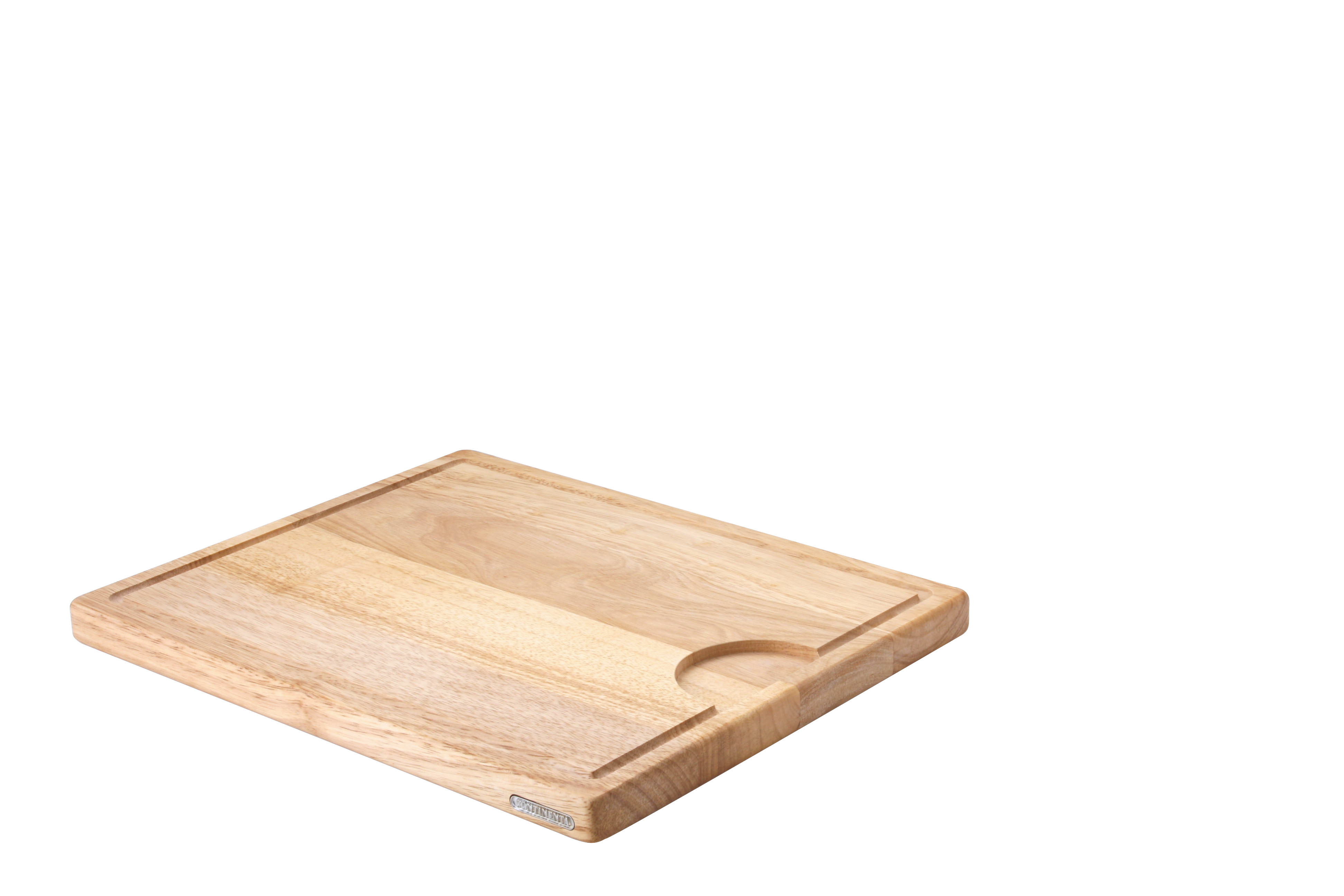 Tranchierbrett Gummibaum - 42x34x2,4cm