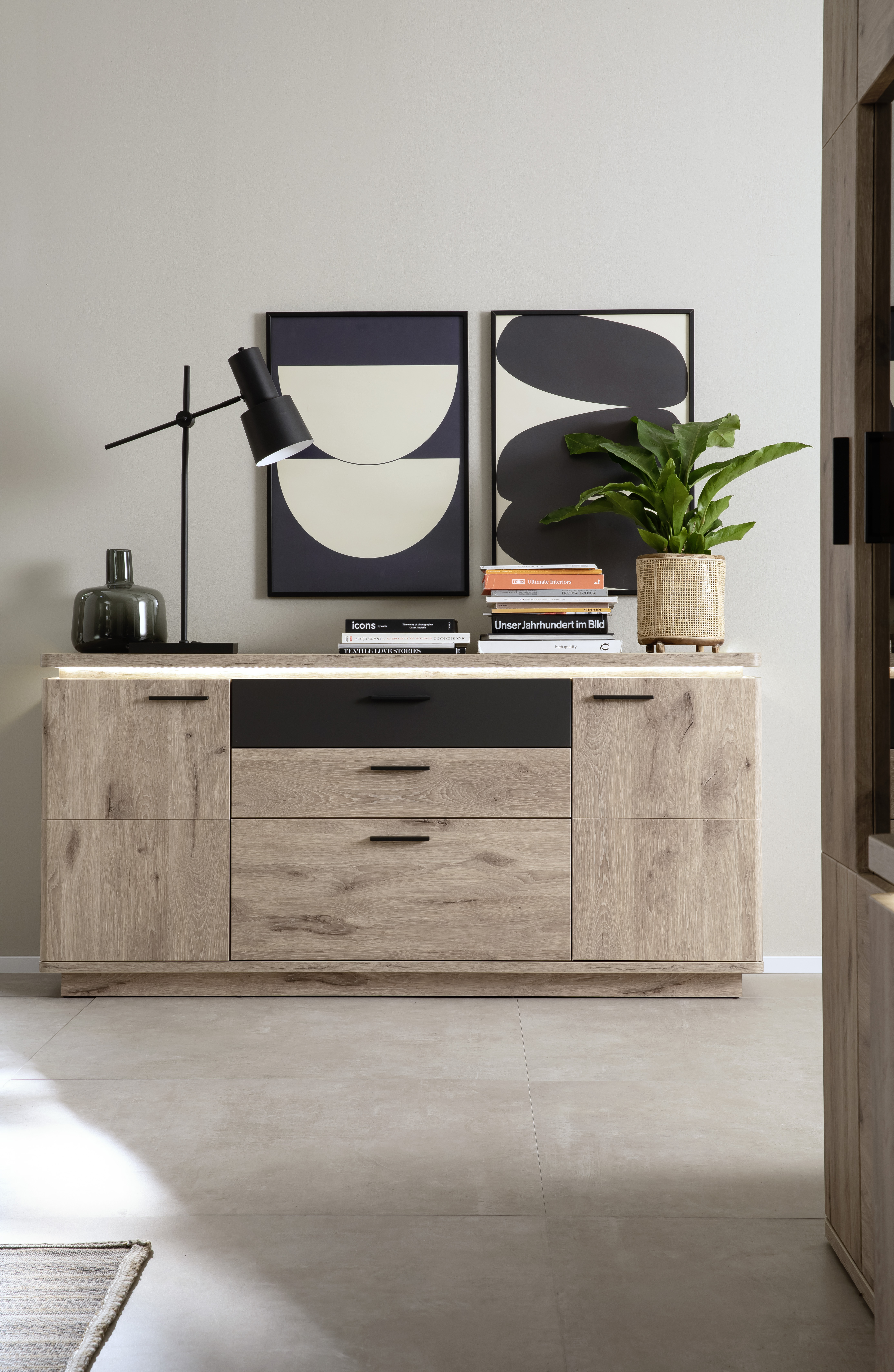 Sideboard inkl Funkfernbedienung - KS23 Neris