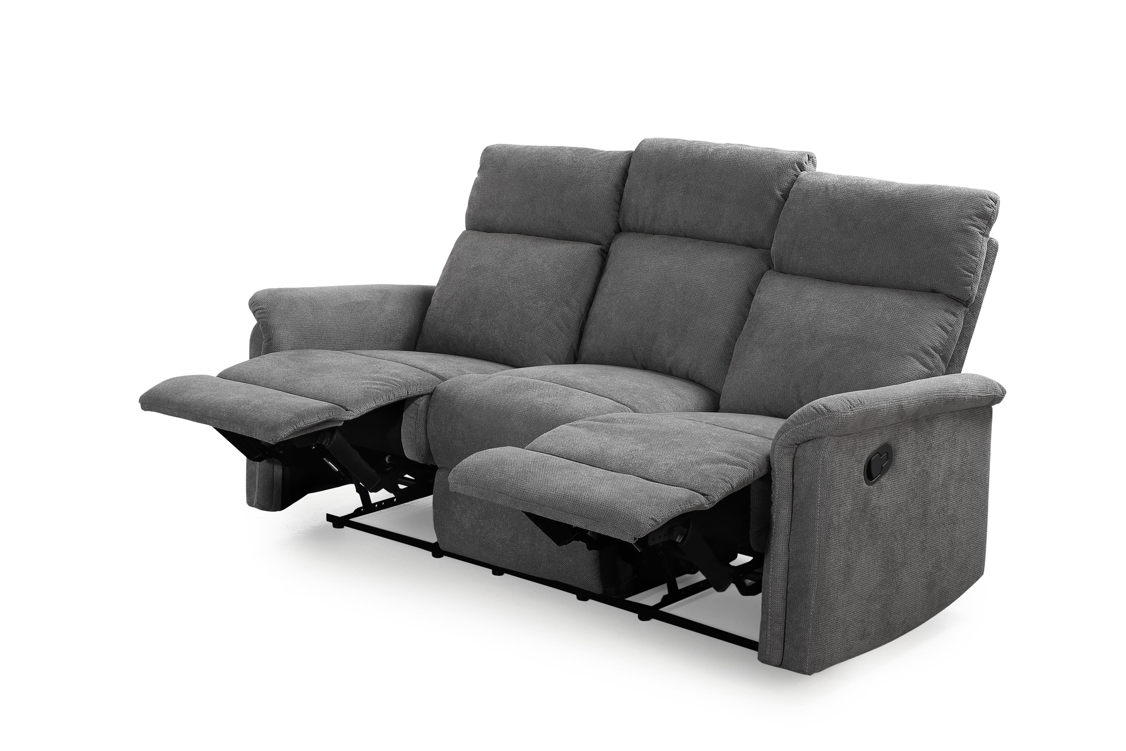 Sofa 3-sitzig mit Wallfree, Microfaser - MyStyle 2142