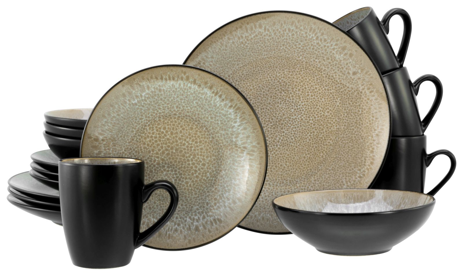 Kombiservice 16-Tlg. - Malmö, beige