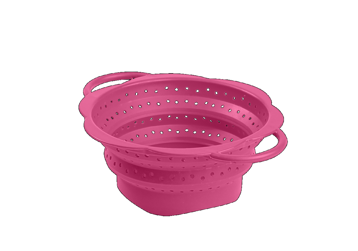 Faltsieb S - pink