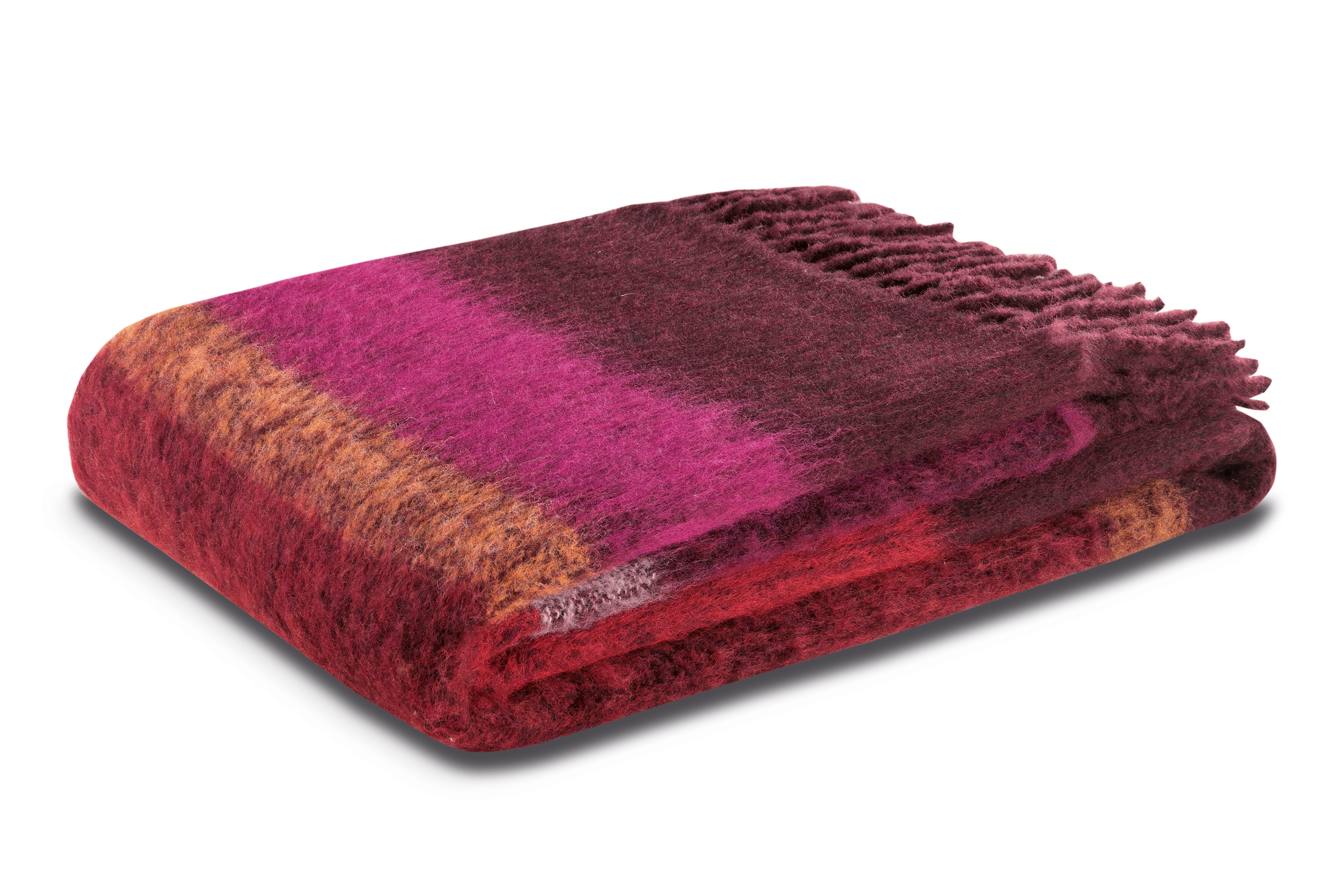 Plaid Mohair Look - 130 x 190 cm