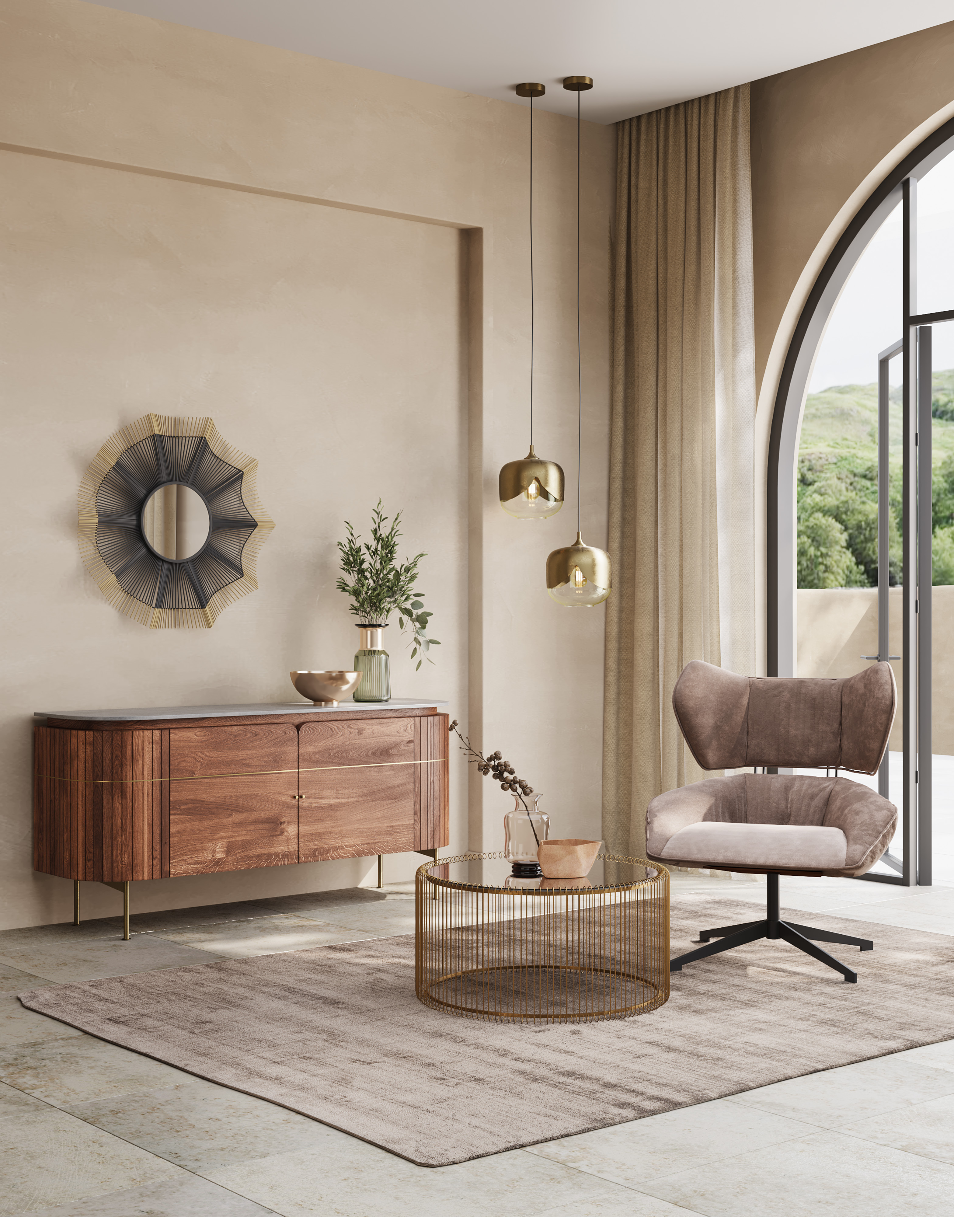 Sideboard Grace, 4 Türen - Grace