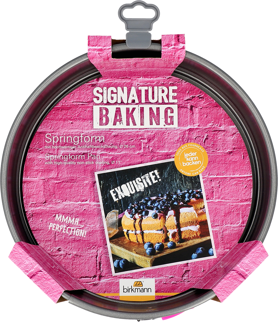 Springform Signature Baking - Ø 26cm, Höhe 7cm, mit Antihaftbeschichtung