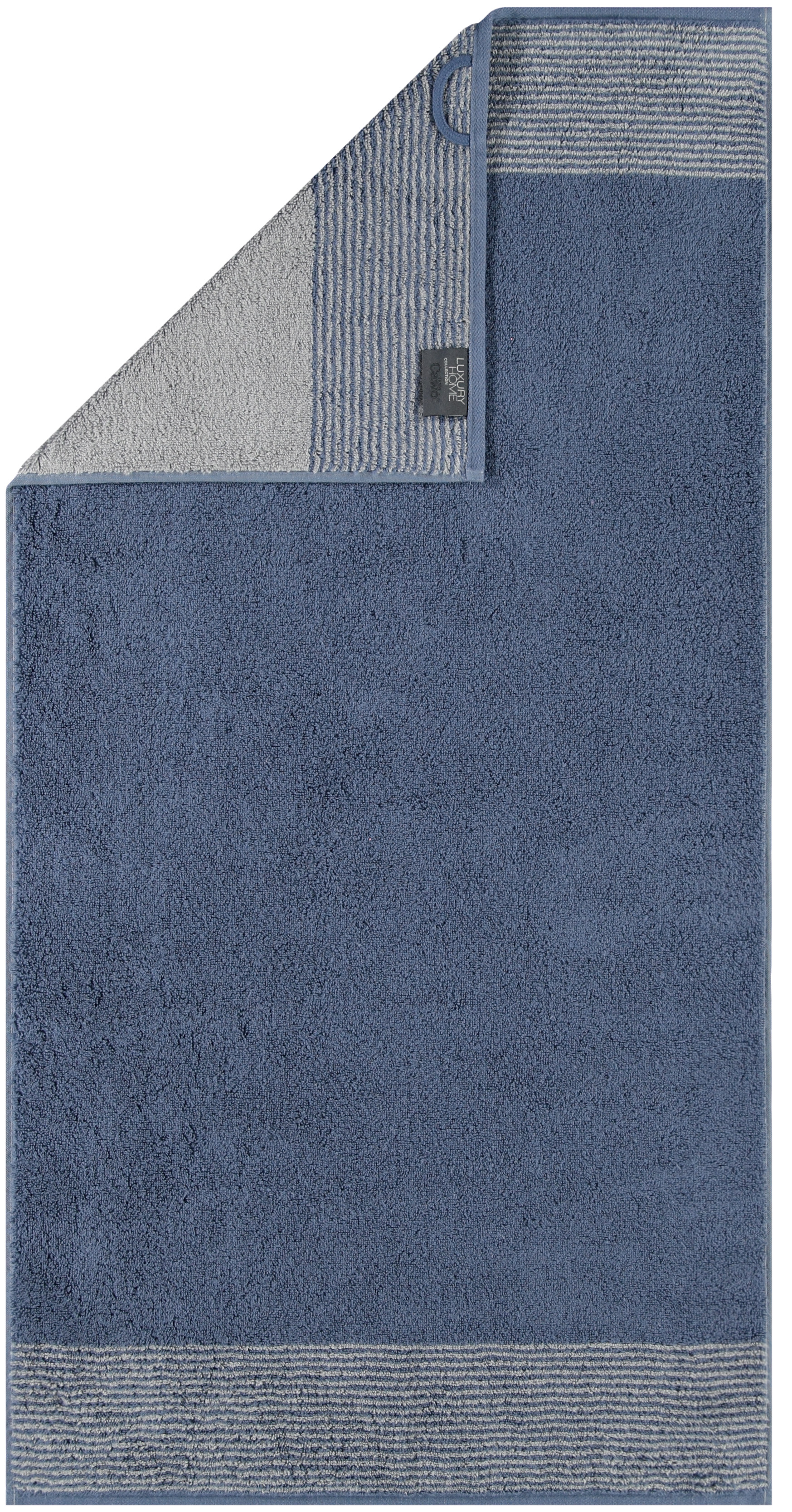 Handtuch Two-Tone, blau - 50x100cm, Doubleface
