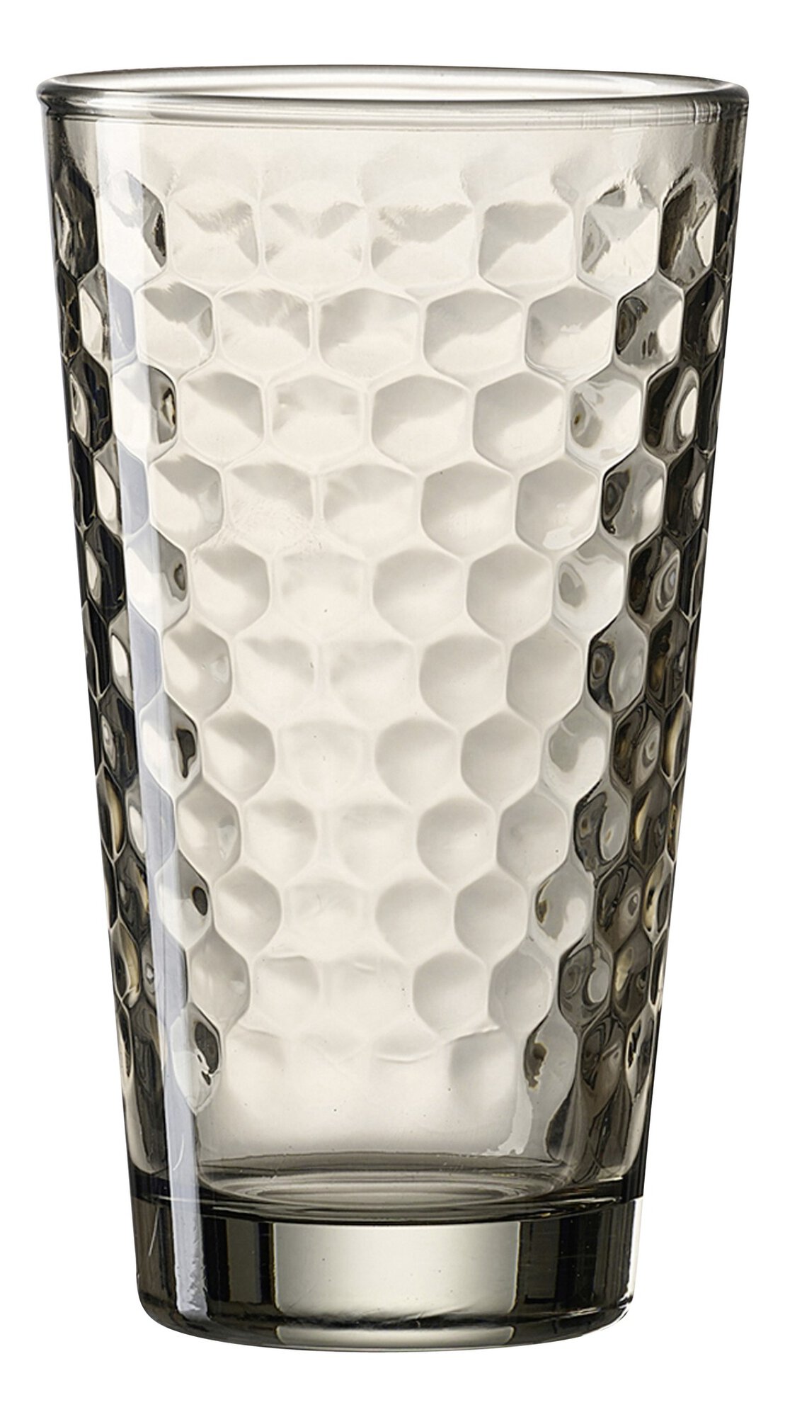 Trinkglas "Favo", 400ml - Smoke
