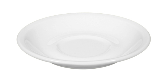 Kaffeeuntertasse, - Compact UNI 7 weiß