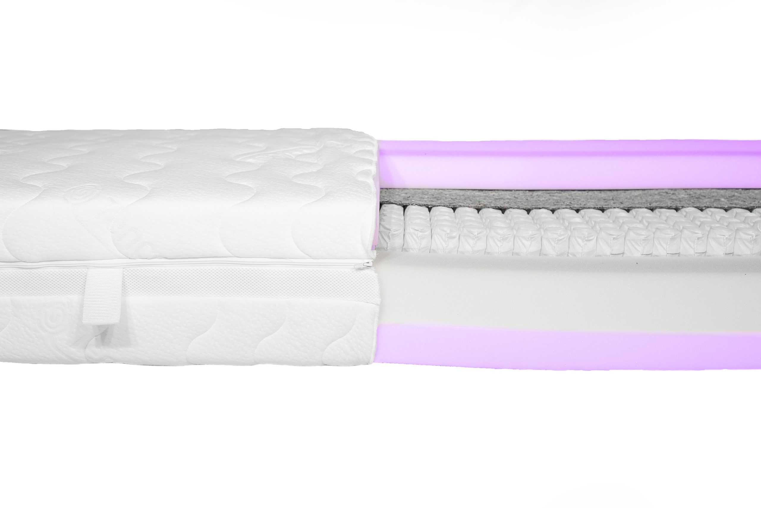 Mikro-Taschenfederkernmatratze 90x210cm H2 - GEL MTFK H2 90x210