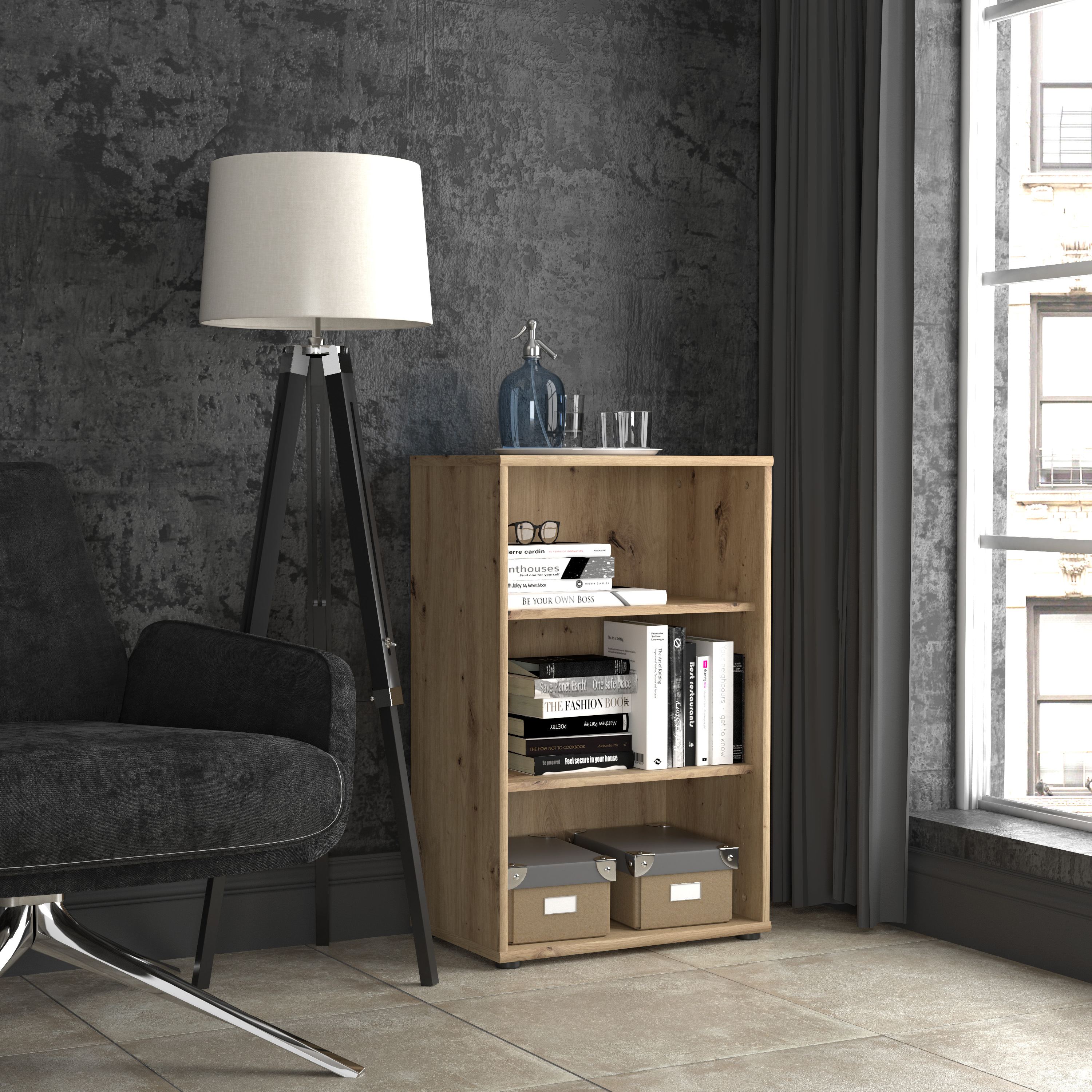 Regal, Artisan Eiche - Faik