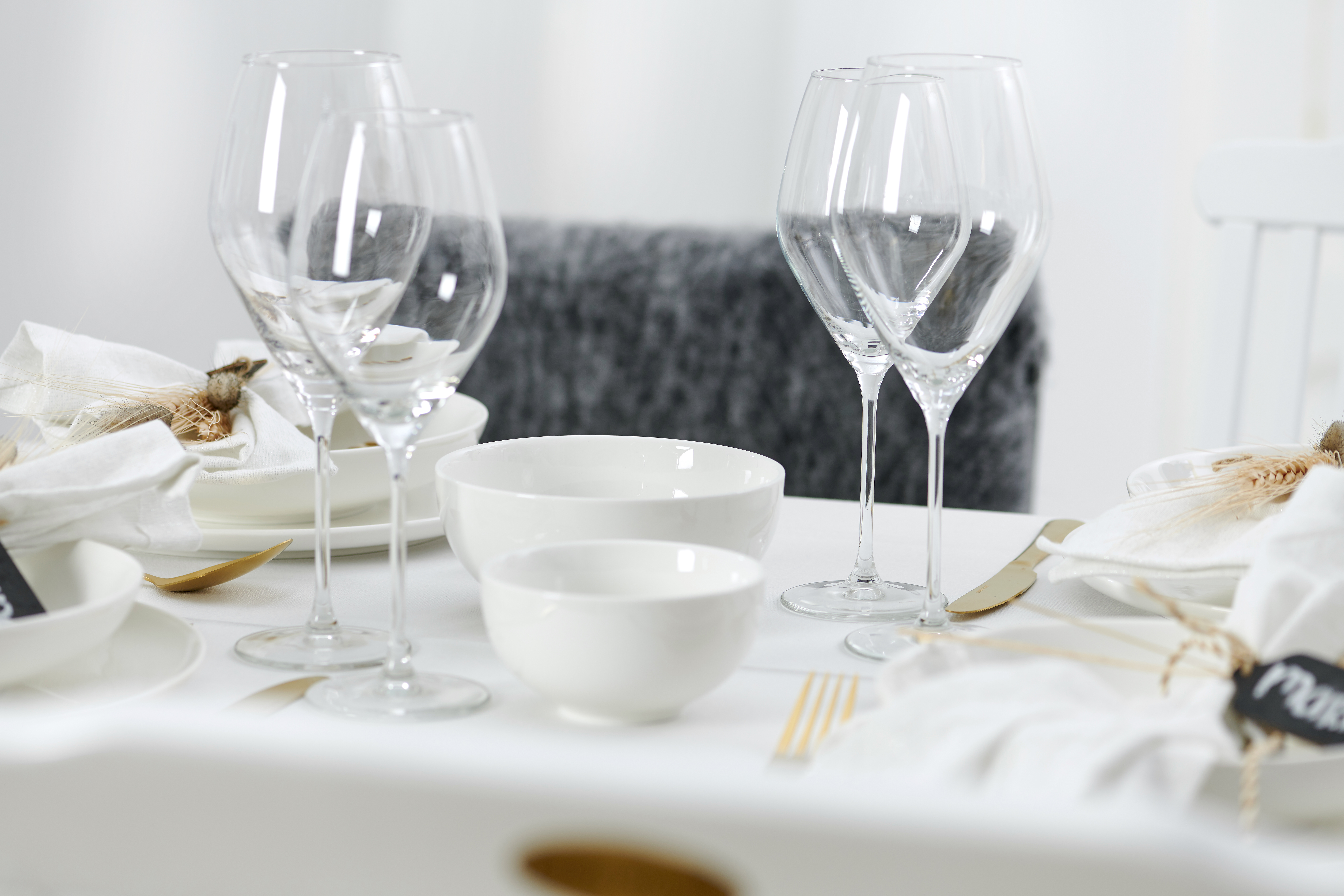 Schale Skagen Weiss 11 cm - Porzellan, spülmaschinenfest, rund, weiß