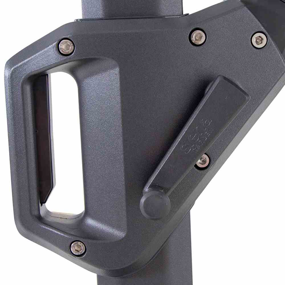 Ampelschirm, Bezug anthrazit - Sunset