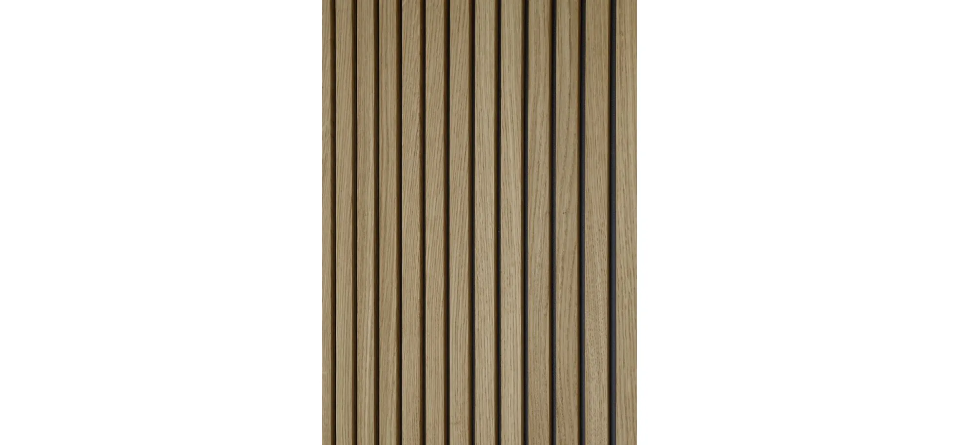 Wandboard, Eiche, B 164 cm - Ela