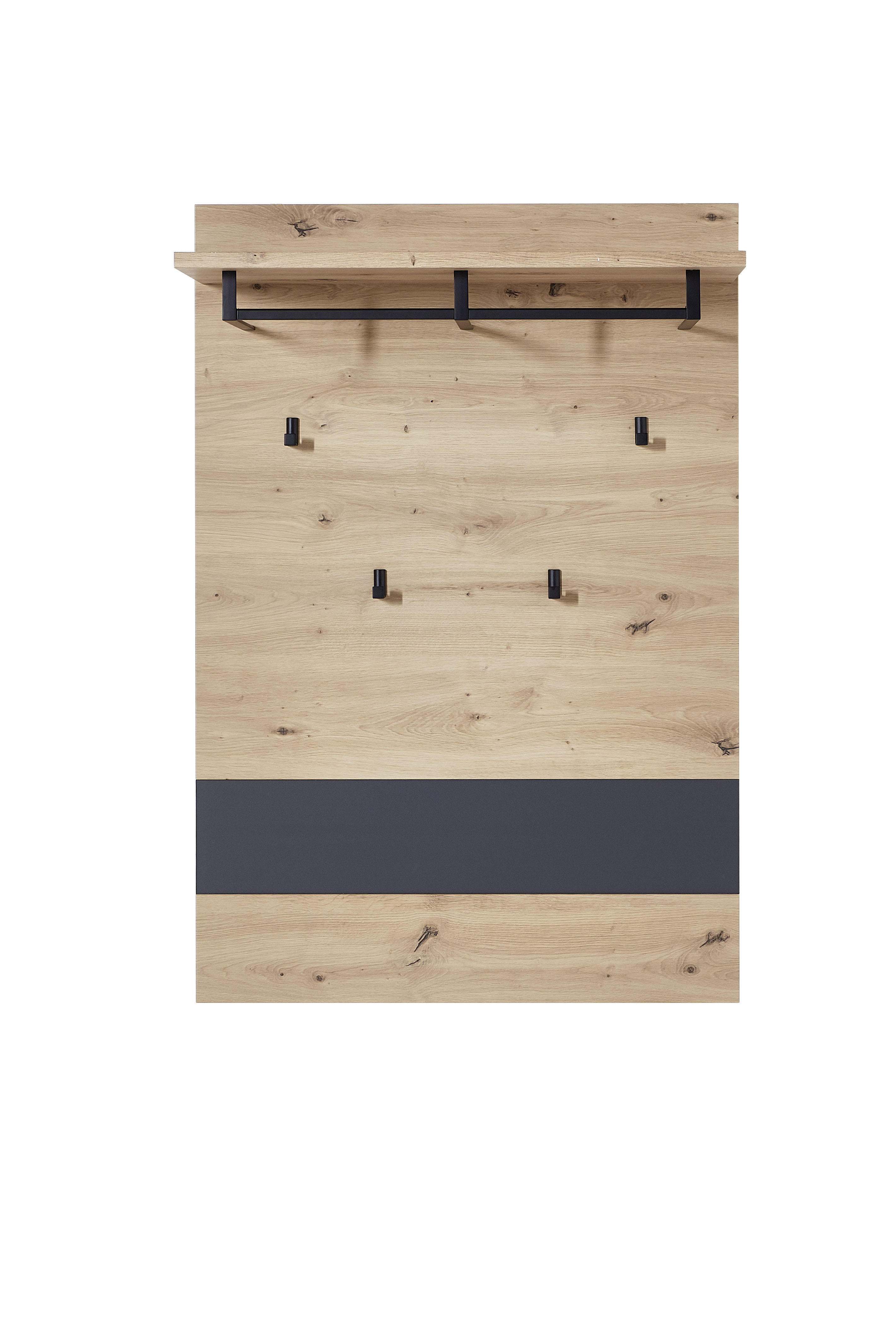 Garderobenpaneel, Artisan Eiche MDF - Ilario
