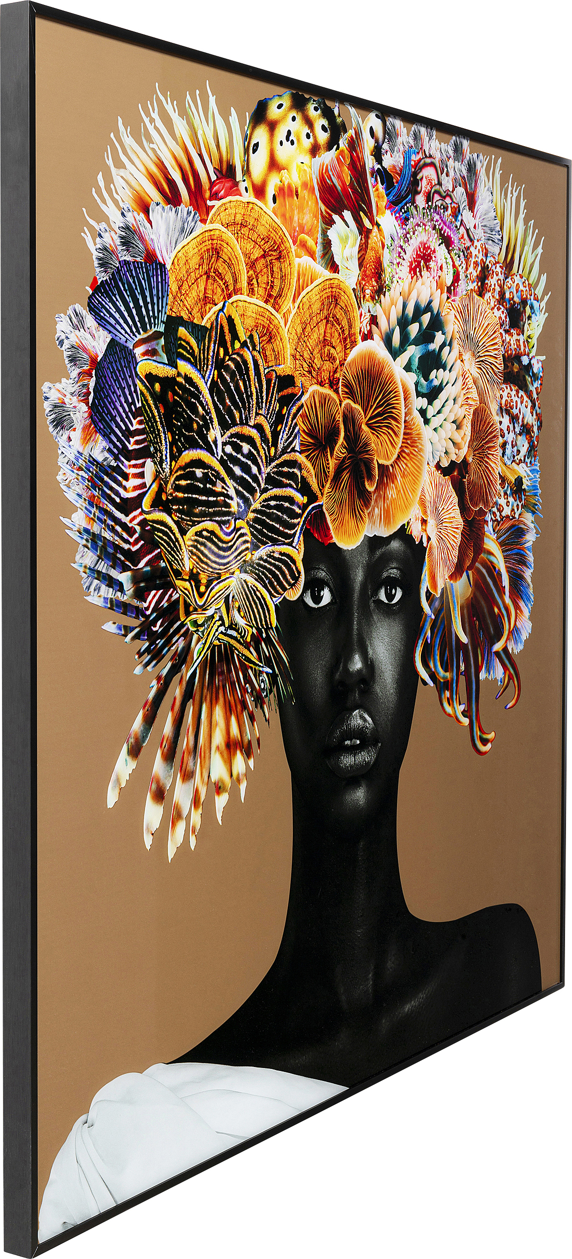 Gerahmtes Bild Flower Hair - Accessoires