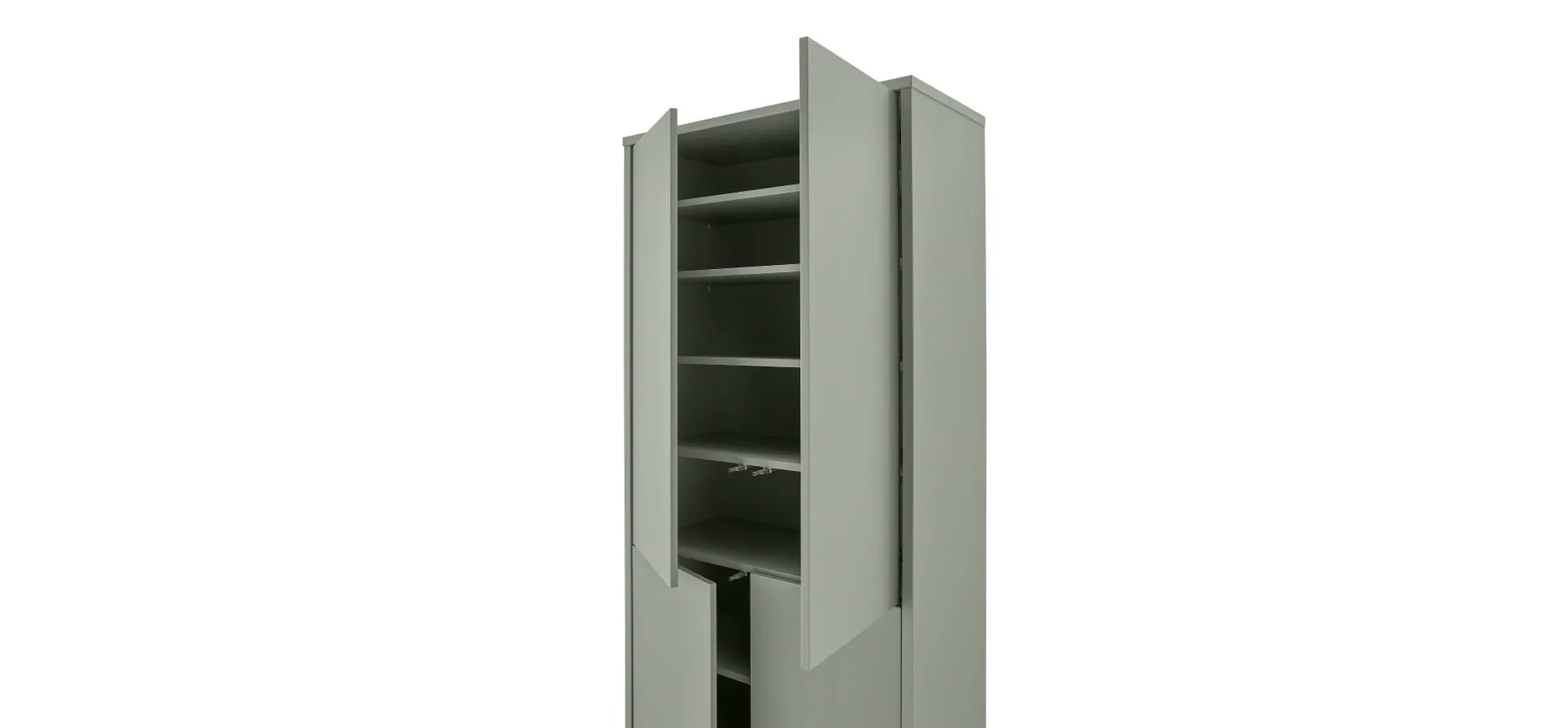 Schuhschrank, graugrün - Faid