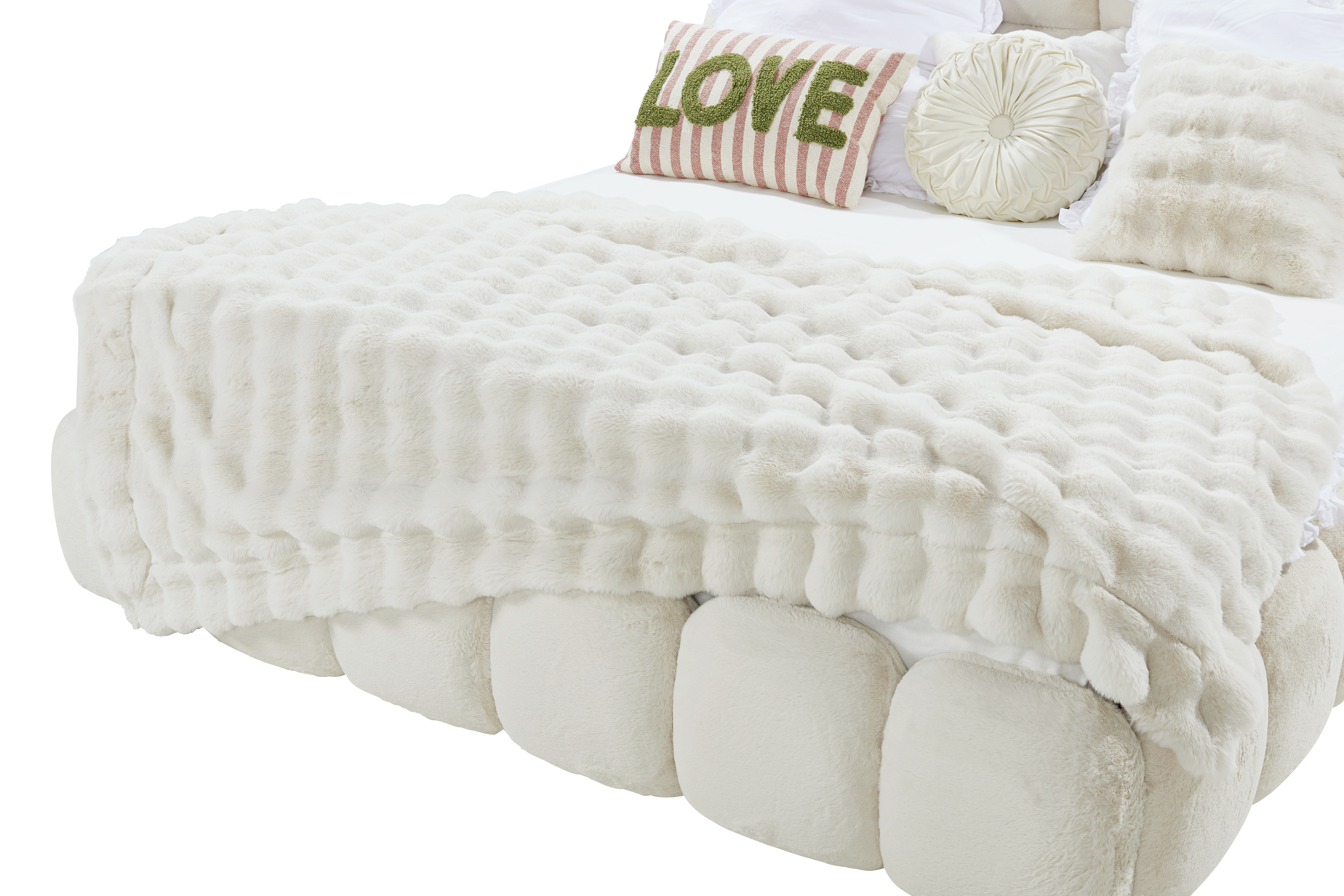 Wohndecke Baloon, 150x200 cm - beige