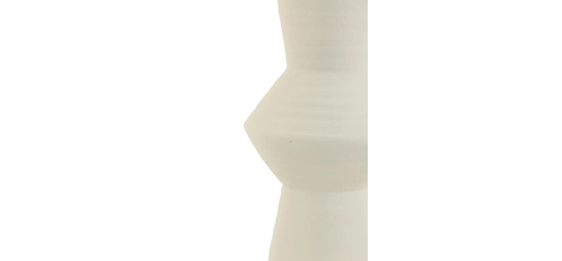 Deko-Vase - HØ ca. 40,5x18,5 cm, Creme