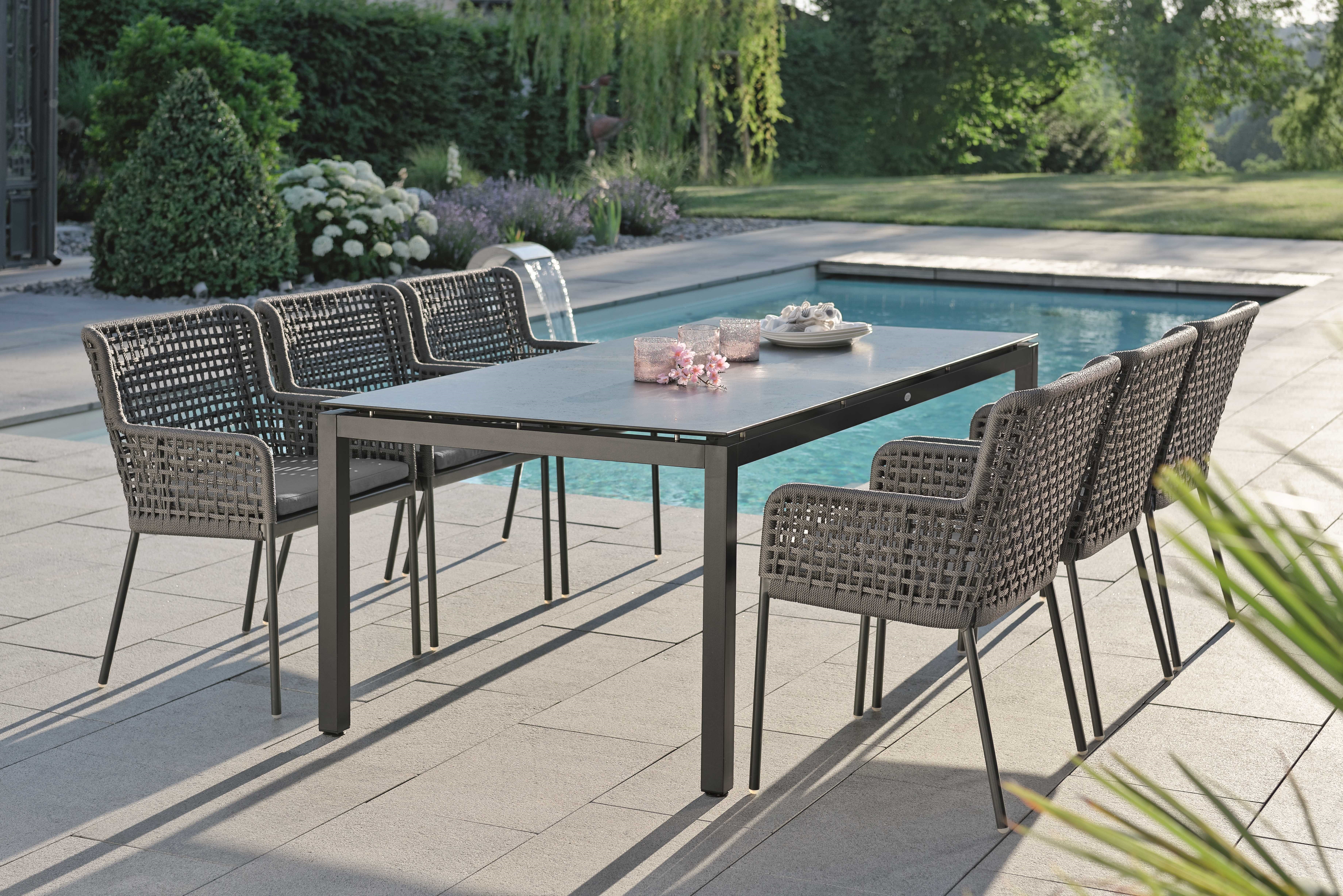Dining-Sessel, inkl Polster, Outdoor - GRETA