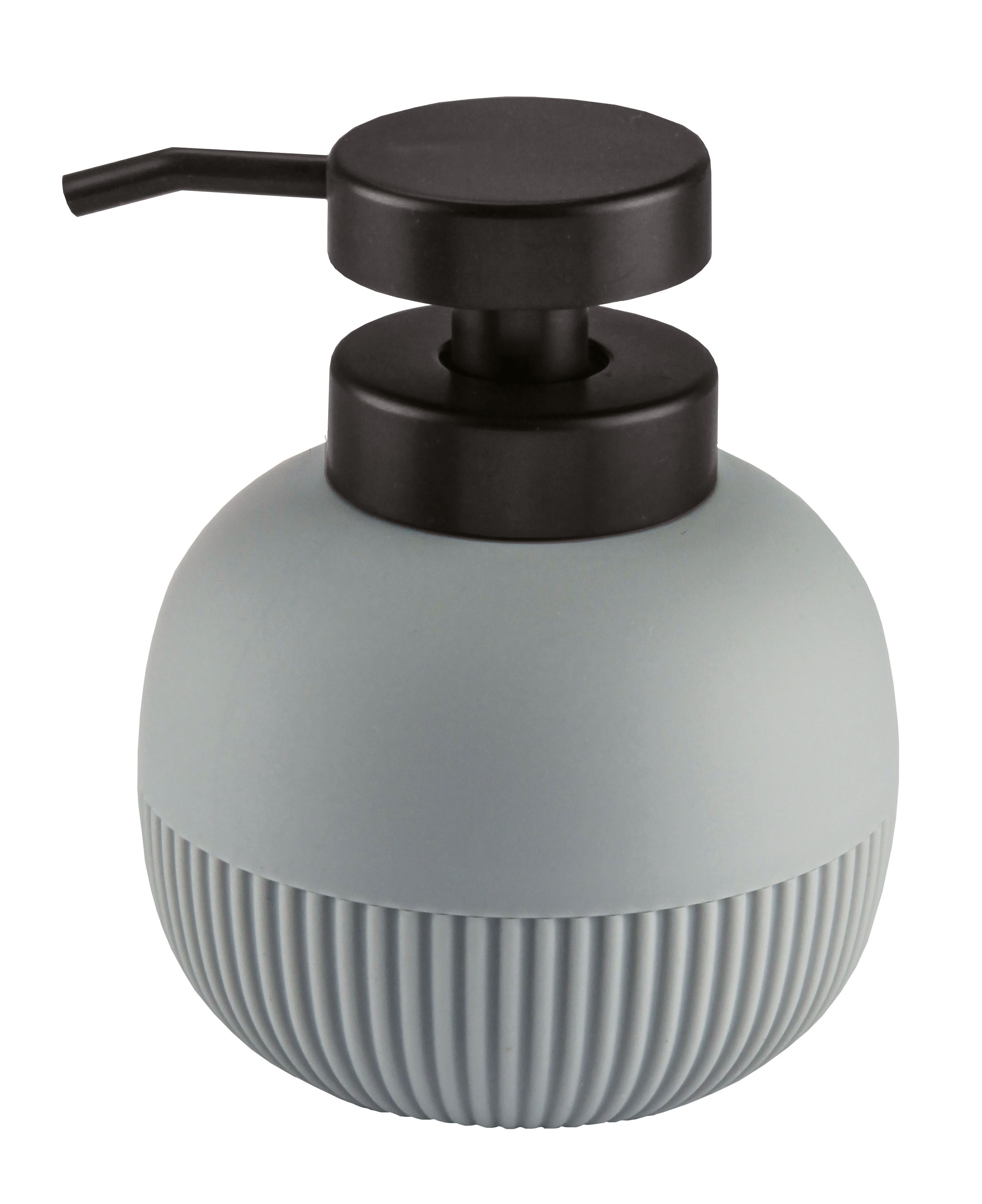 Seifenspender, Scout, Silbergrau - ABS gummiert