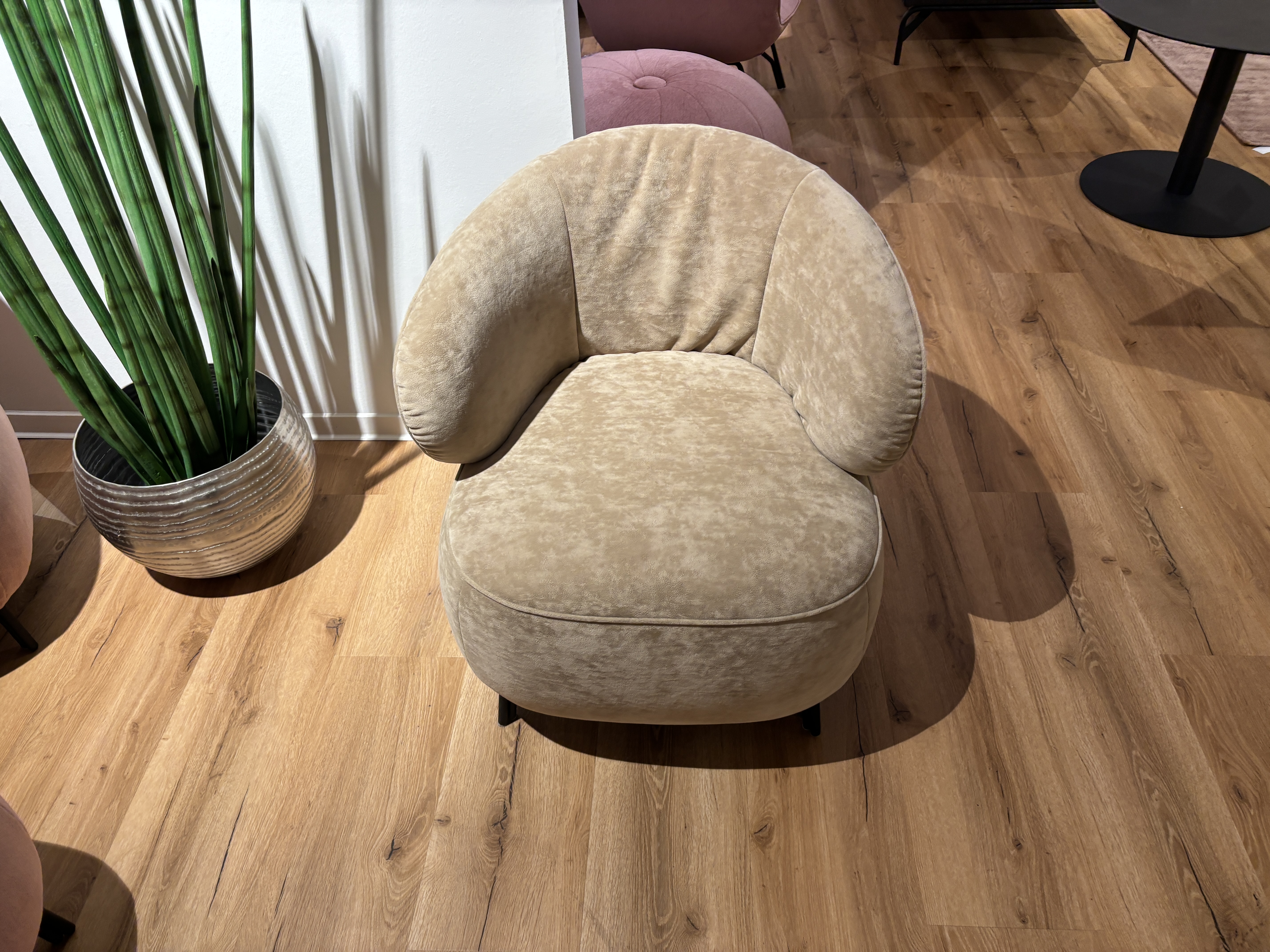 Einzelsessel, Bezug Nuvano soft creme - Mykon 785