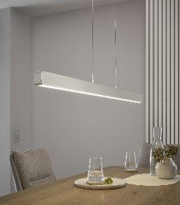 Pendelleuchte CIGGIANO - Alu Gebürstet nickel, LED