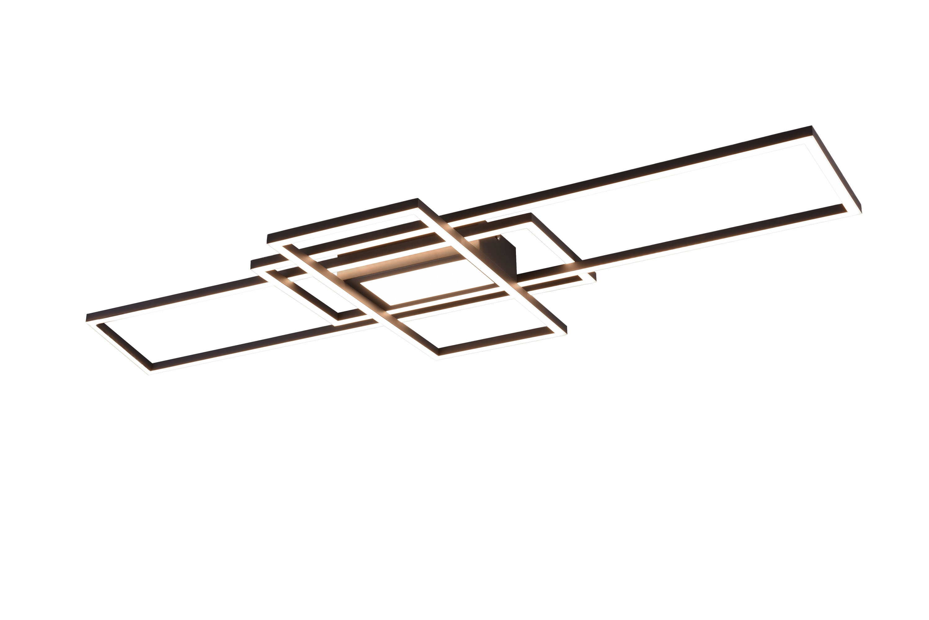 Deckenleuchte Irvine - 1flg., Metall/anthrazit,105x6,5x42cm