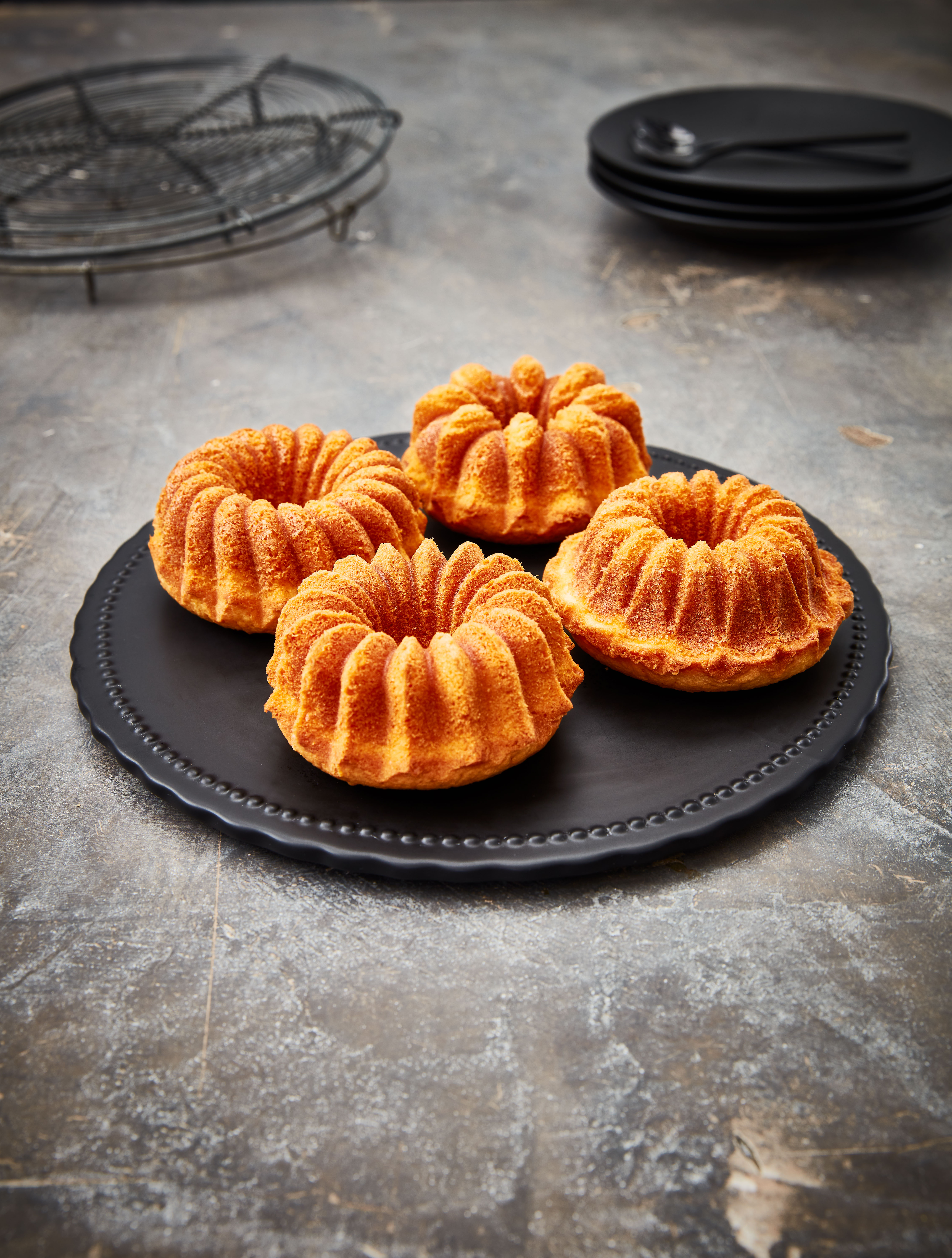 Gugelhupfform Belissima - 24 x 24 cm, Höhe 4,5 cm