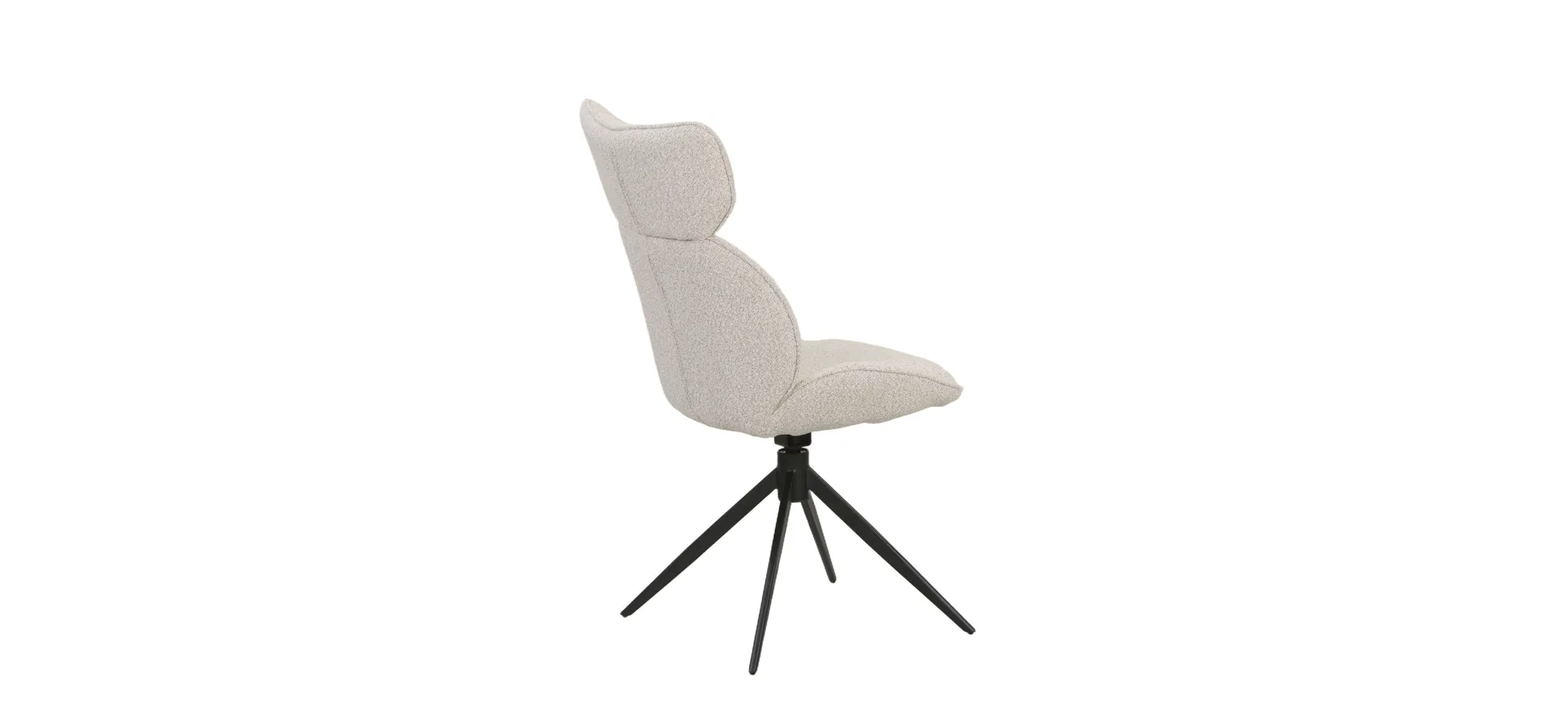 Vierfußstuhl, beige - Mirna