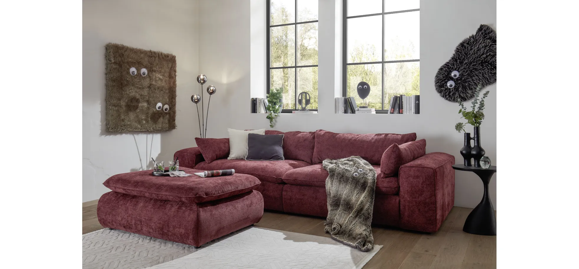 Megasofa, chianti - Ekini