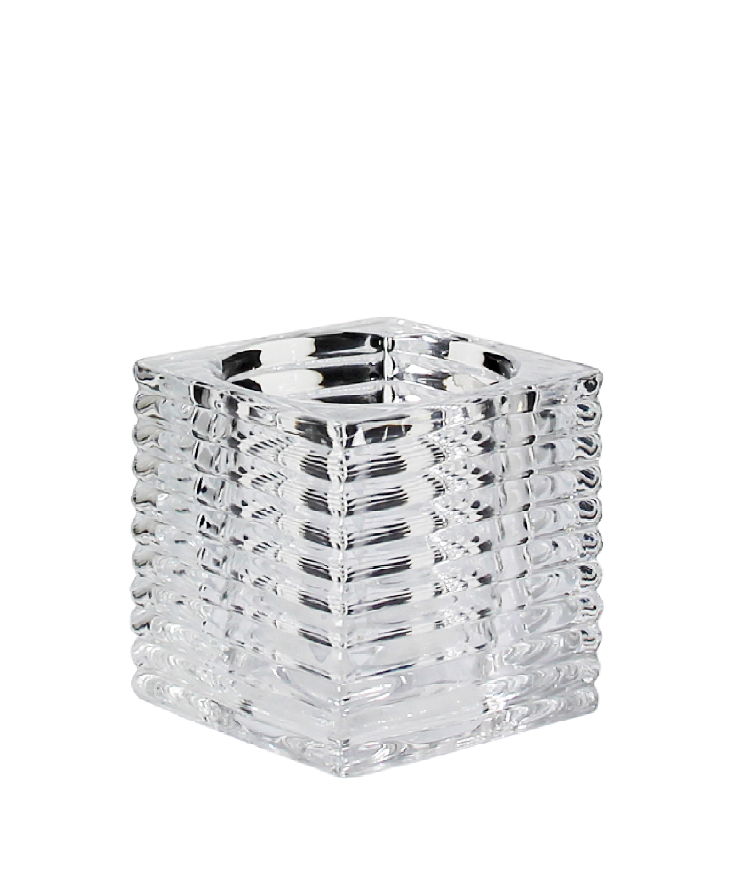 Teelichthalter Trosa - klar 6x6x6 cm