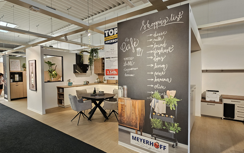 Impressionen aus dem MEYERHOFF Küchenhaus Bremerhaven