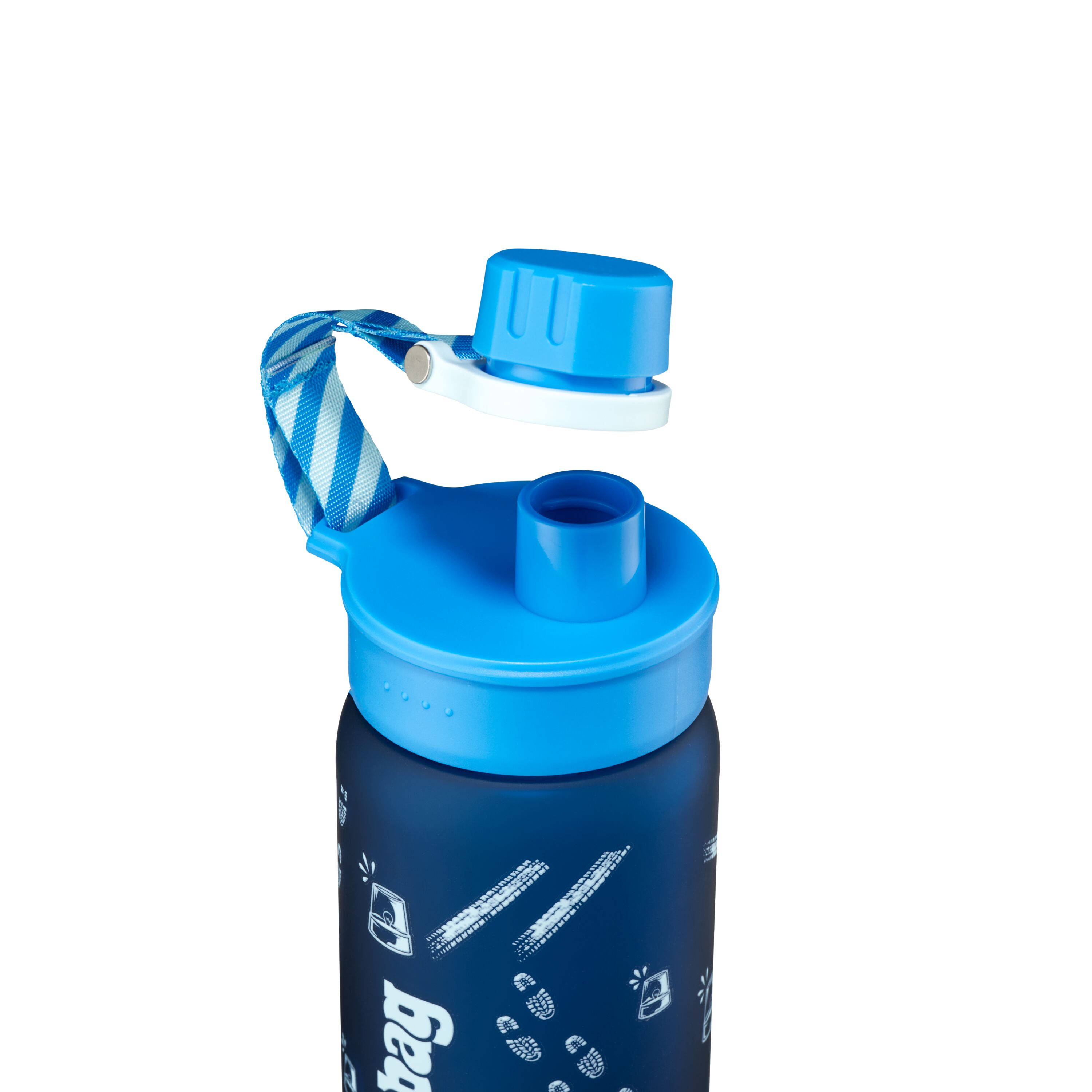 egobag Trinkflasche, Blaulicht - ergobag